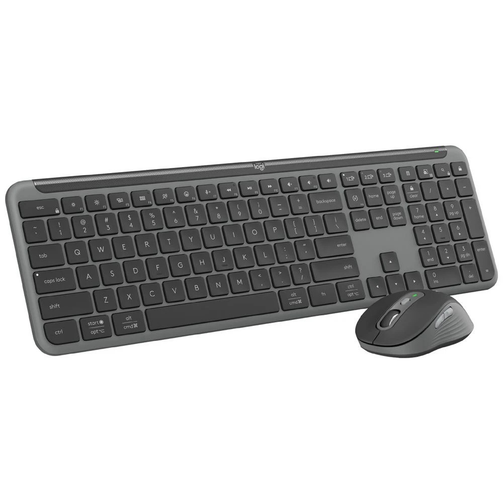 4 Logitech MK950 Wireless Keyboard and Mouse Combo Graphite, 4 of 7