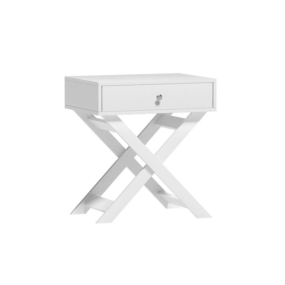 1 Artiss Bedside Table with Drawer
 - white, 1 of 7