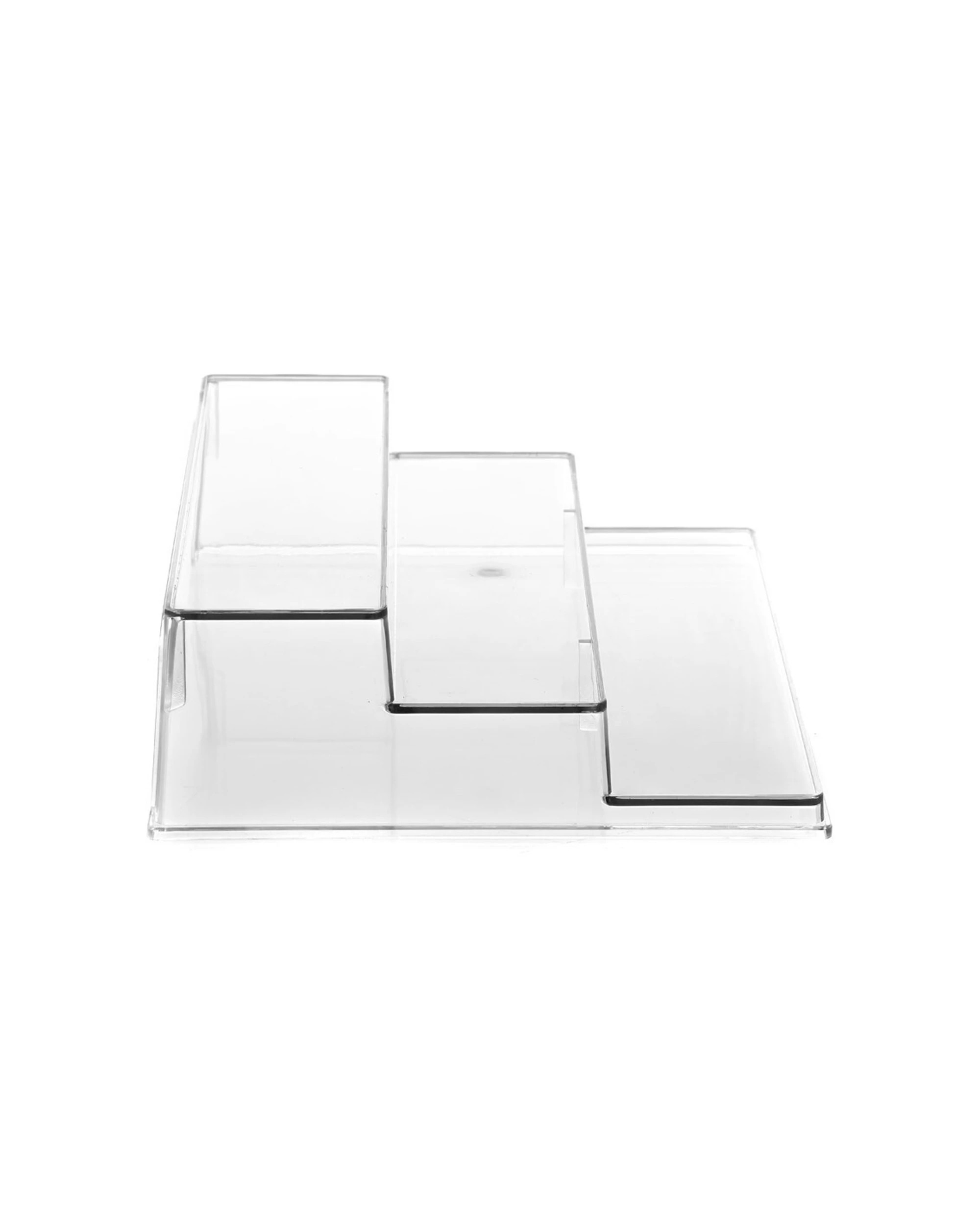 3 Boxsweden Crystal 3 Tier Shelf Organiser
 - Clear, 3 of 3