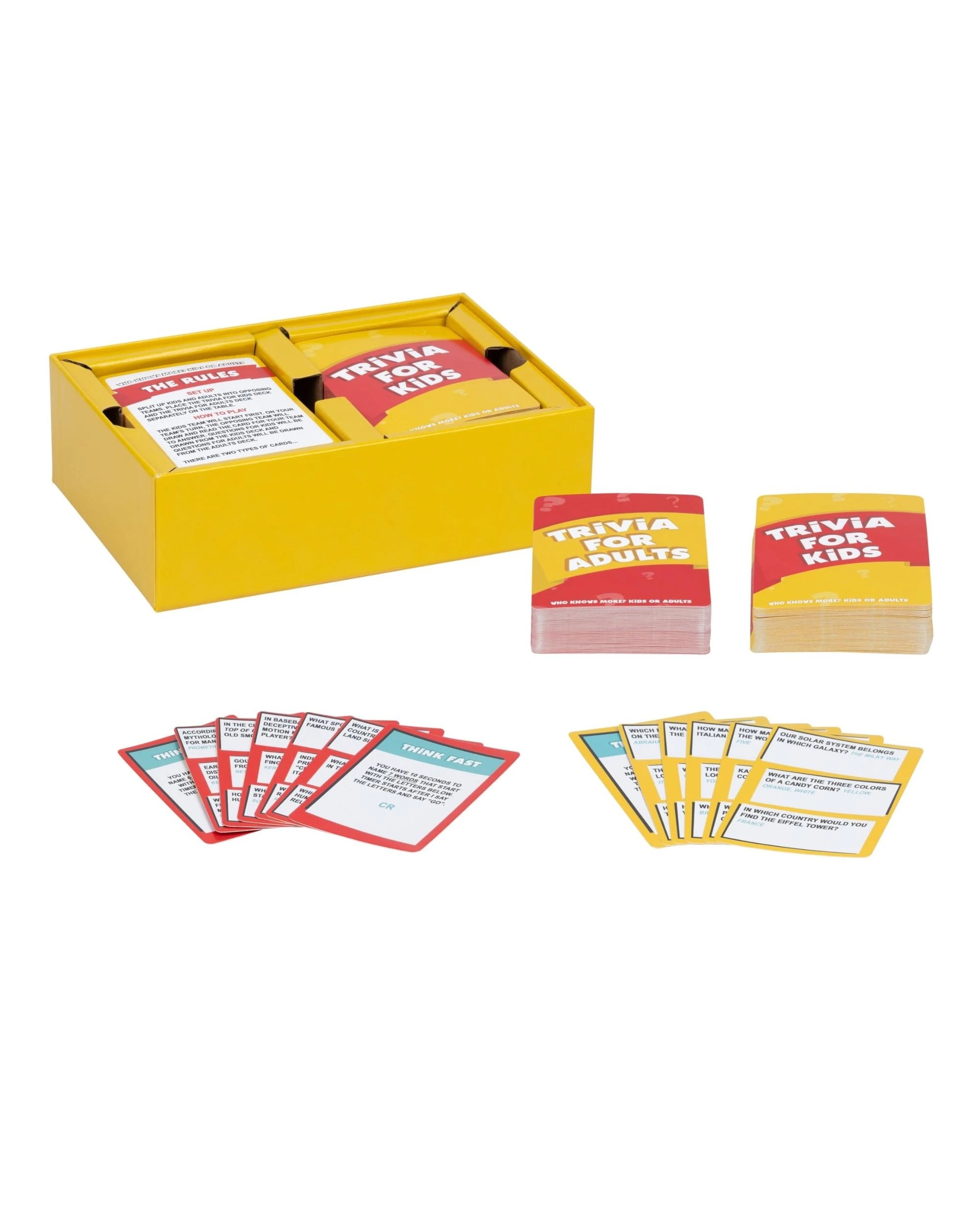 5 Who Knows More? Kids or Adults Trivia Game, 5 of 9