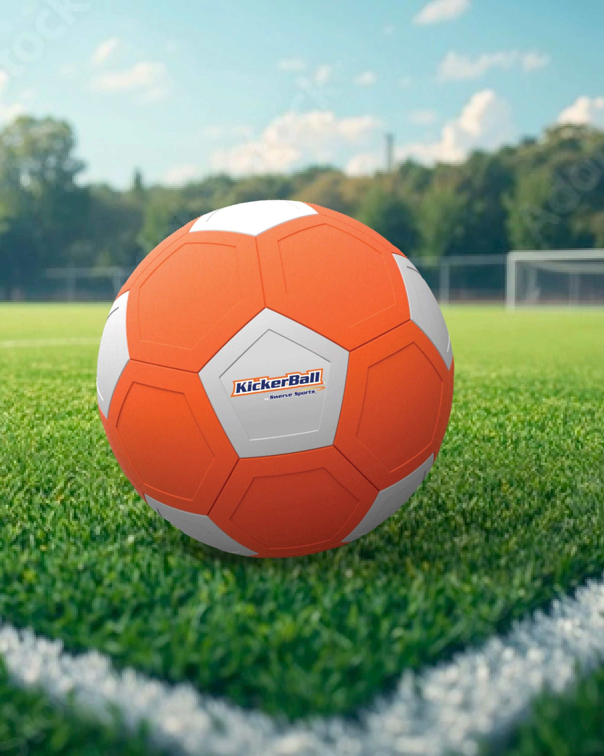 6 Global Shop Direct Kickerball by Swerve Sports Trick Soccerballs that Swerve and Curve Play Like A Pro, 6 of 7