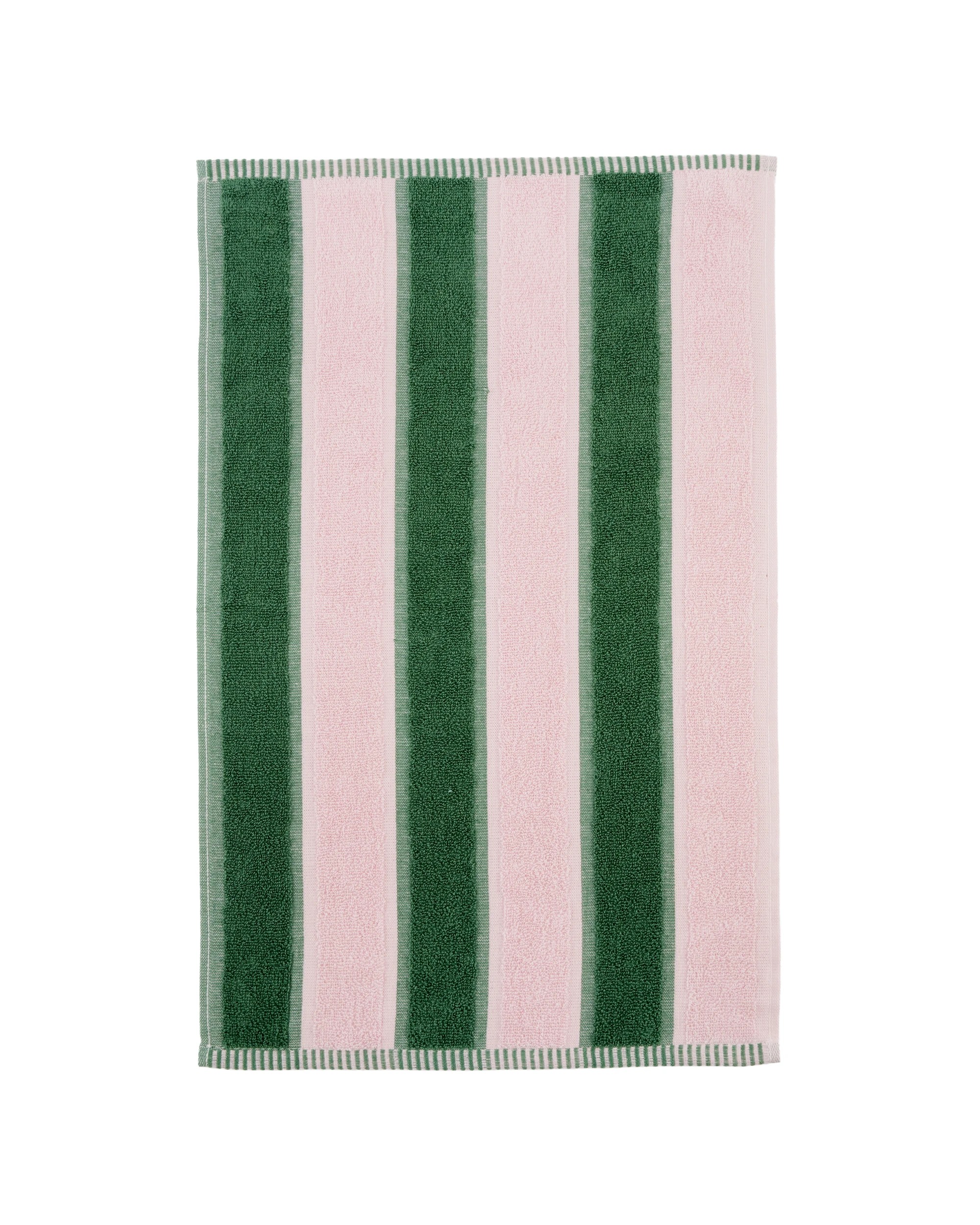 4 4 Pack Pink Stripe Terry Tea Towels, 4 of 7