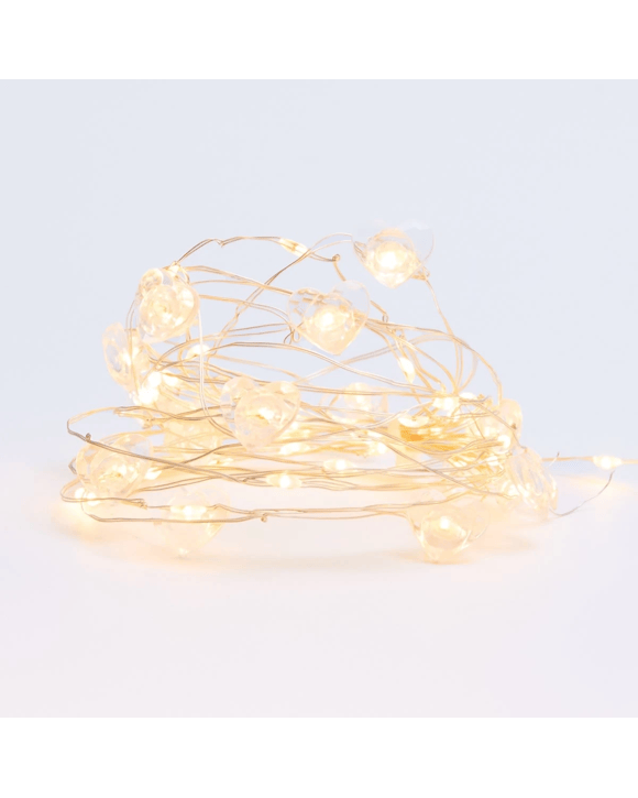 Mini Heart Wire String Lights