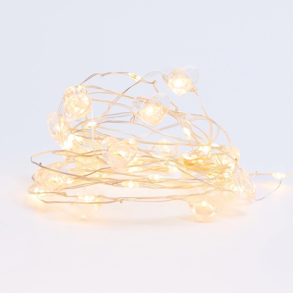 1 Mini Heart Wire String Lights, 1 of 8