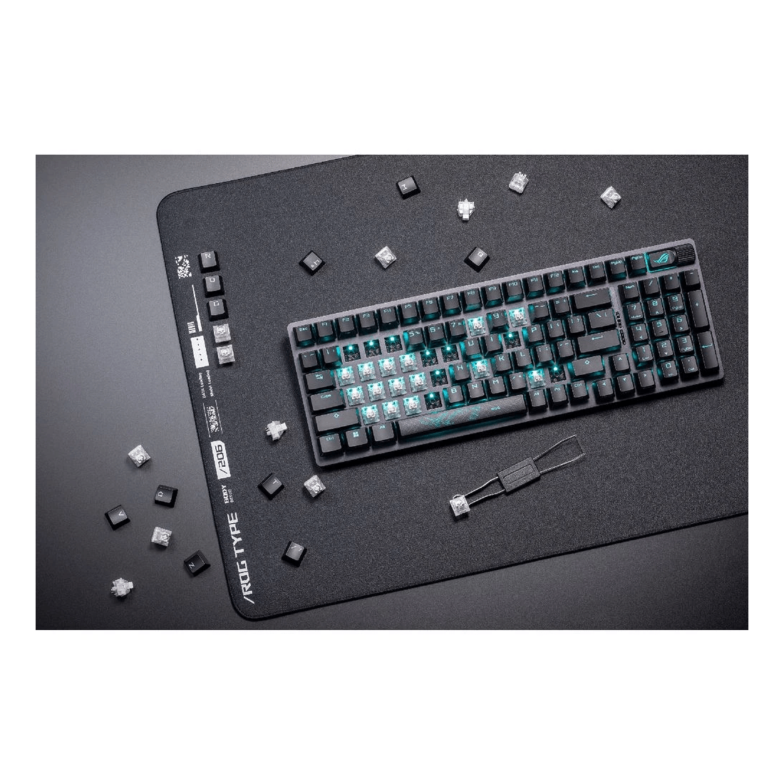 9 ASUS ROG Strix Scope II 96 Wireless Keyboard NX Snow Switch, 9 of 10