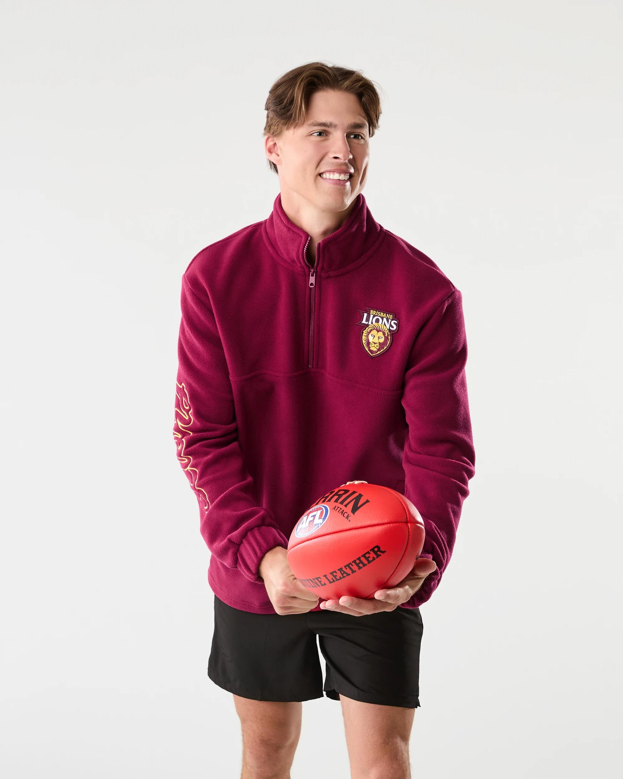 9 Official AFL Adult Polar Fleece Jacket Brisbane, 9 of 9