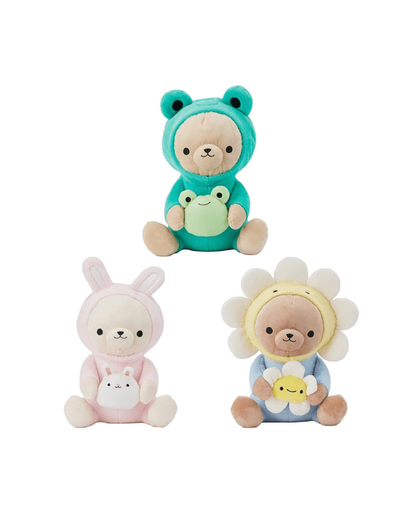 Hoodie Bear Plush Toy - Assorted