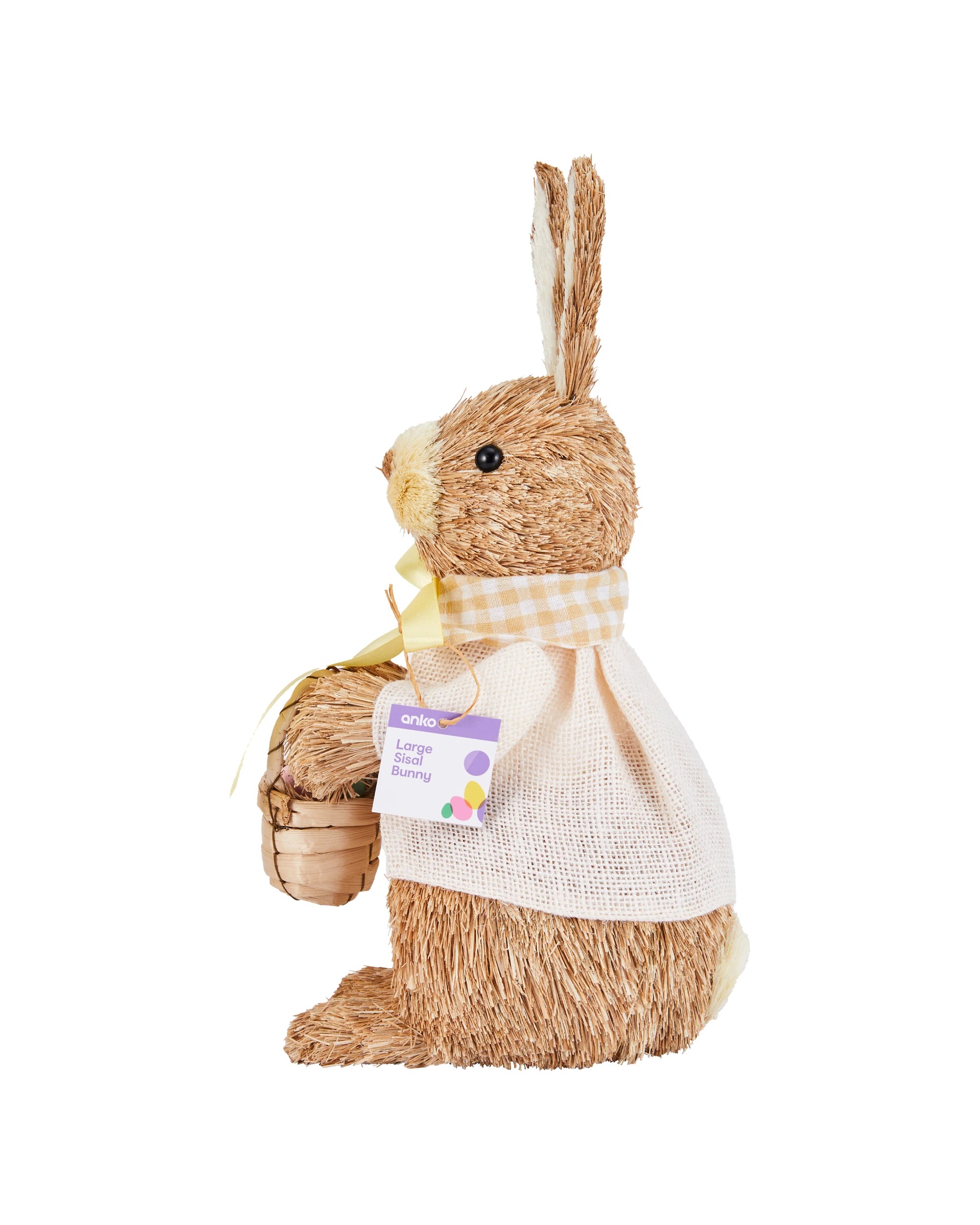 4 Large Sisal Bunny, 4 of 4