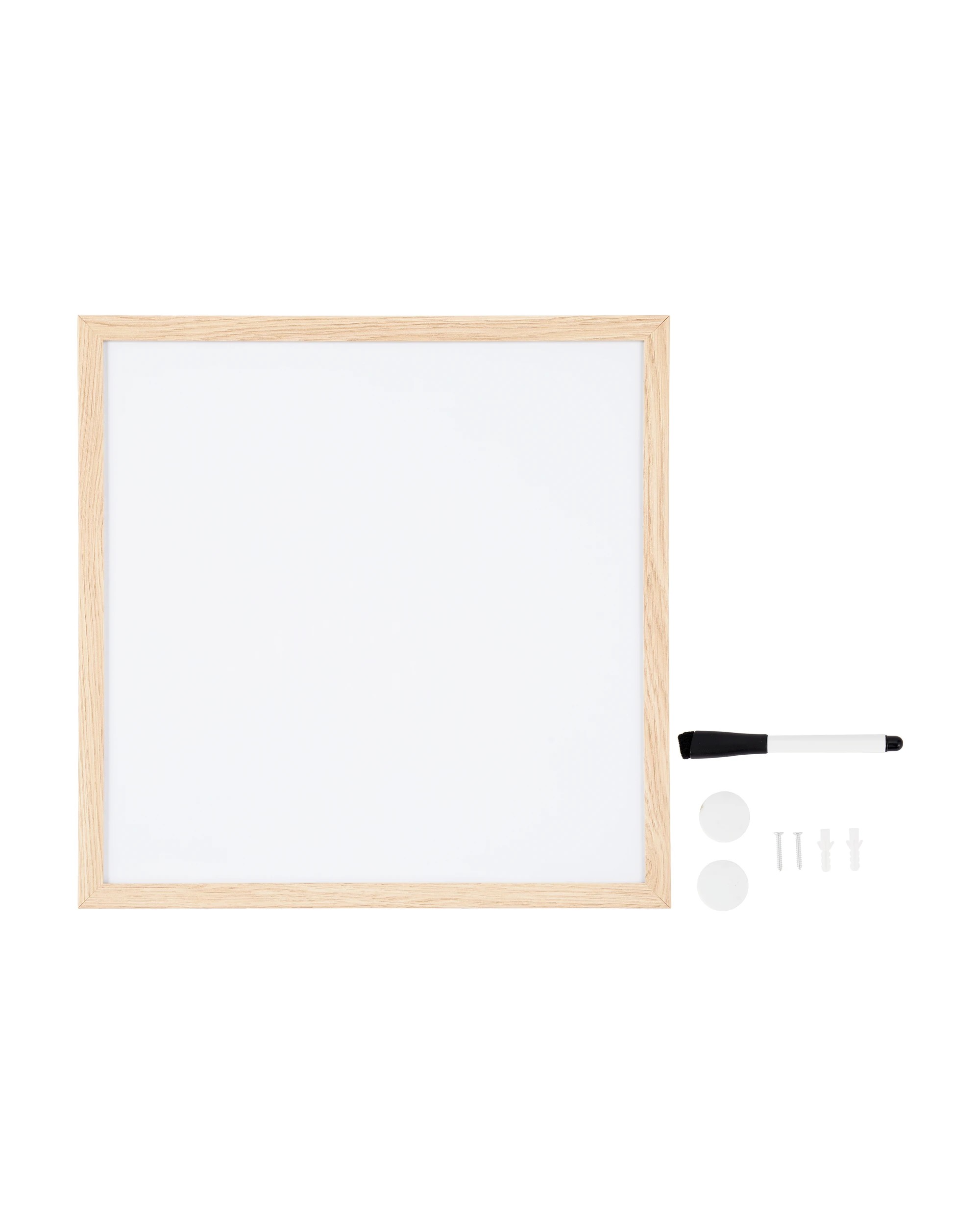 1 Square Magnetic Whiteboard 35.5cm x 35.5cm, 1 of 5