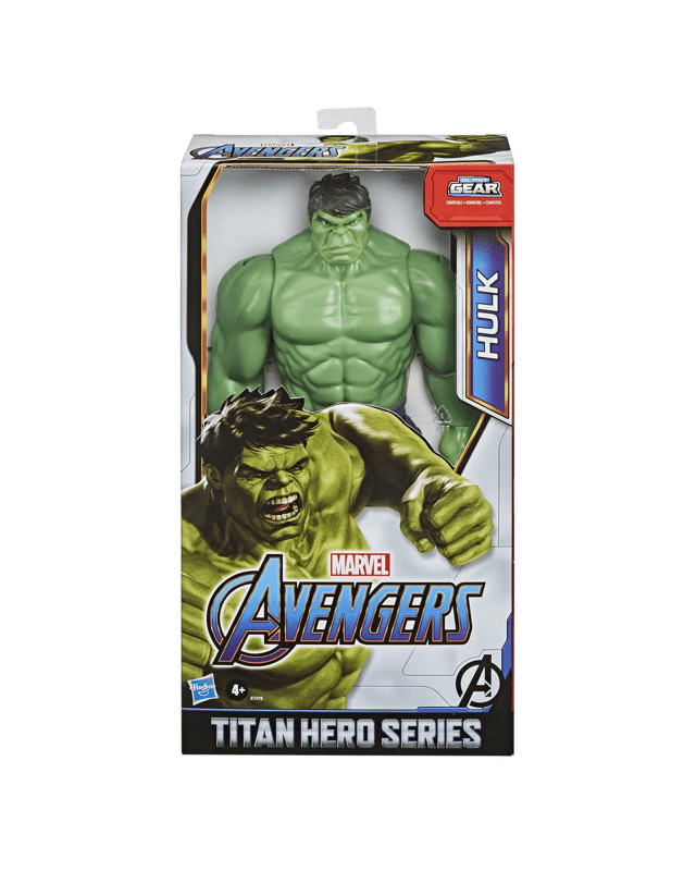 Marvel Avengers Titan Hero Series Blast Gear Deluxe Hulk 12 inch Toy Action Fi