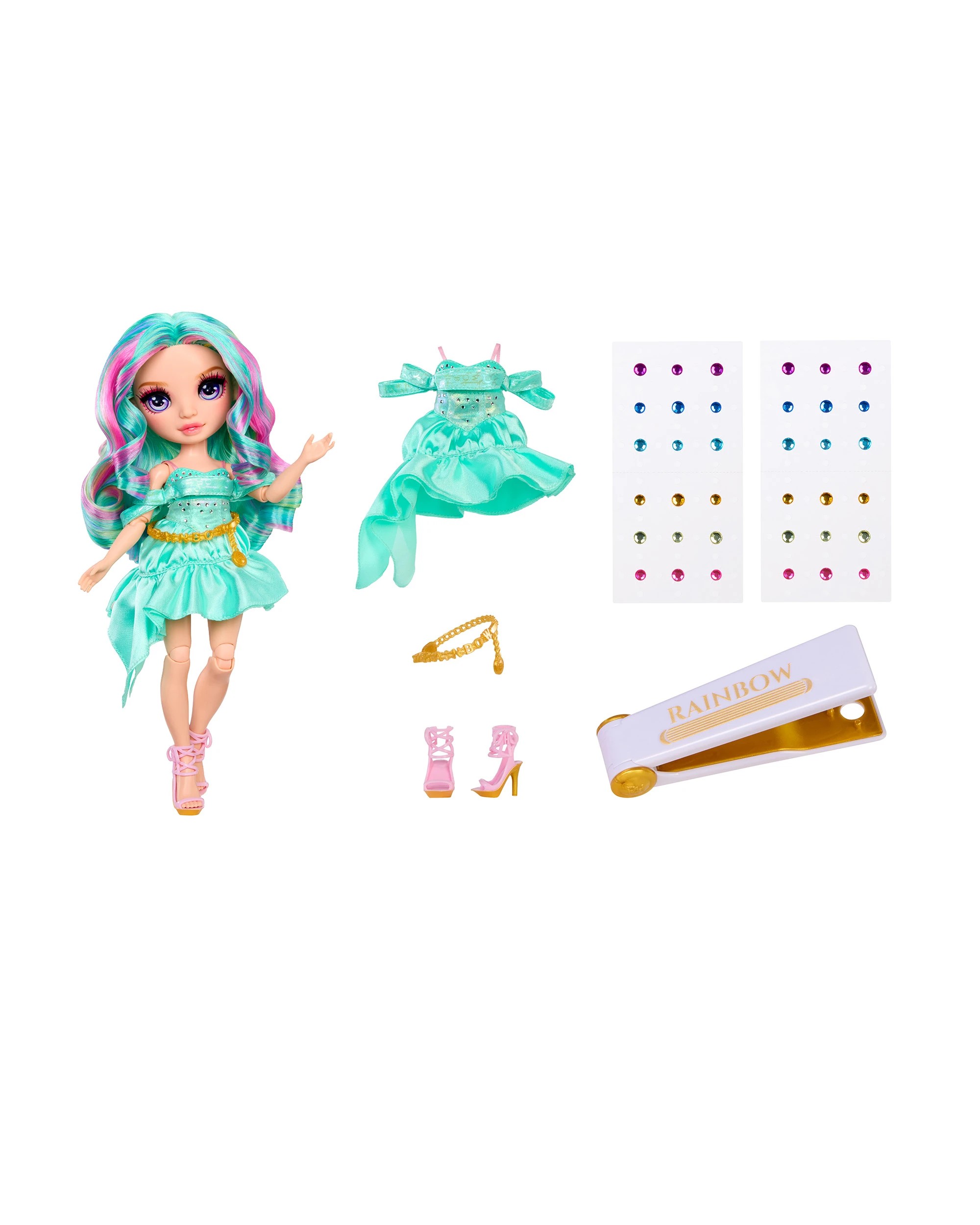 3 Rainbow High Be Dazzling Fashion Dolls - Assorted - Multi, 3 of 6