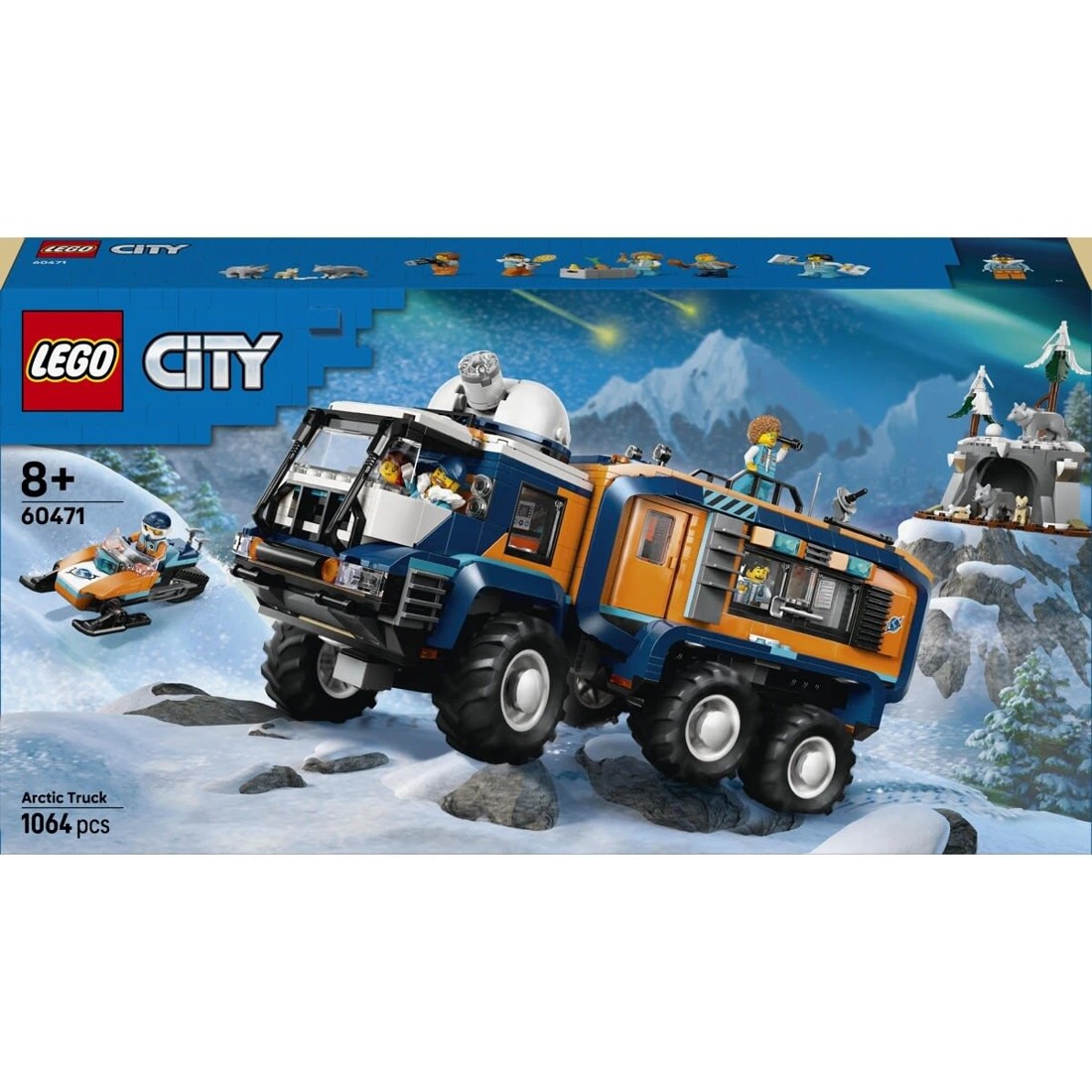 1 LEGO City Arctic Explorer Science Lab Truck 60471, 1 of 10