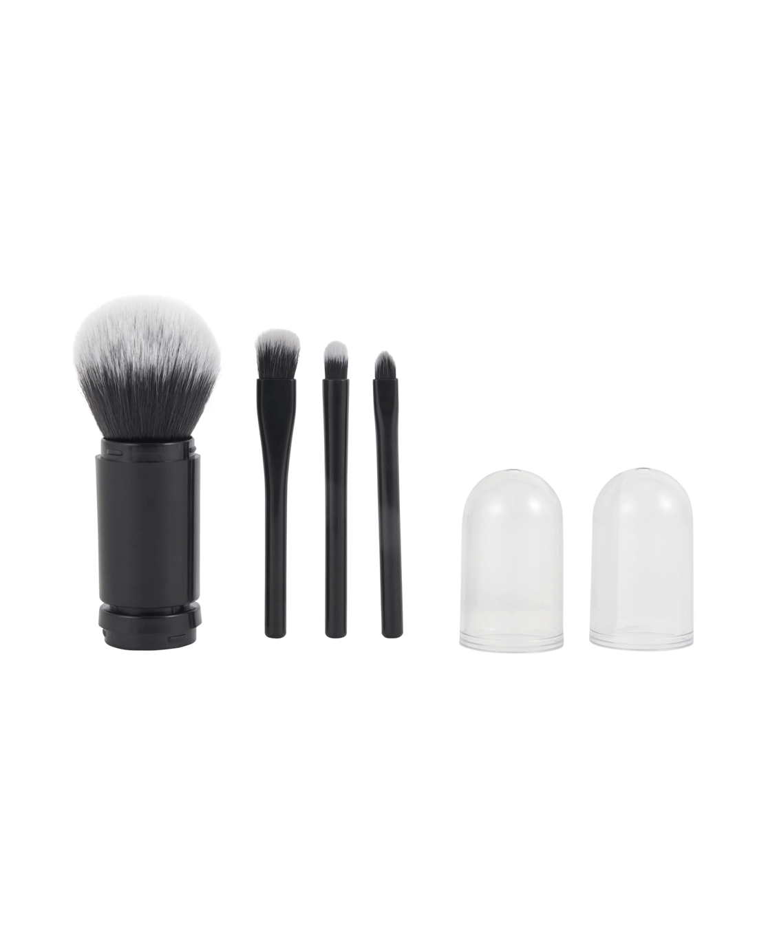 1 OXX Cosmetics Travel Brush Set - Black, 1 of 6