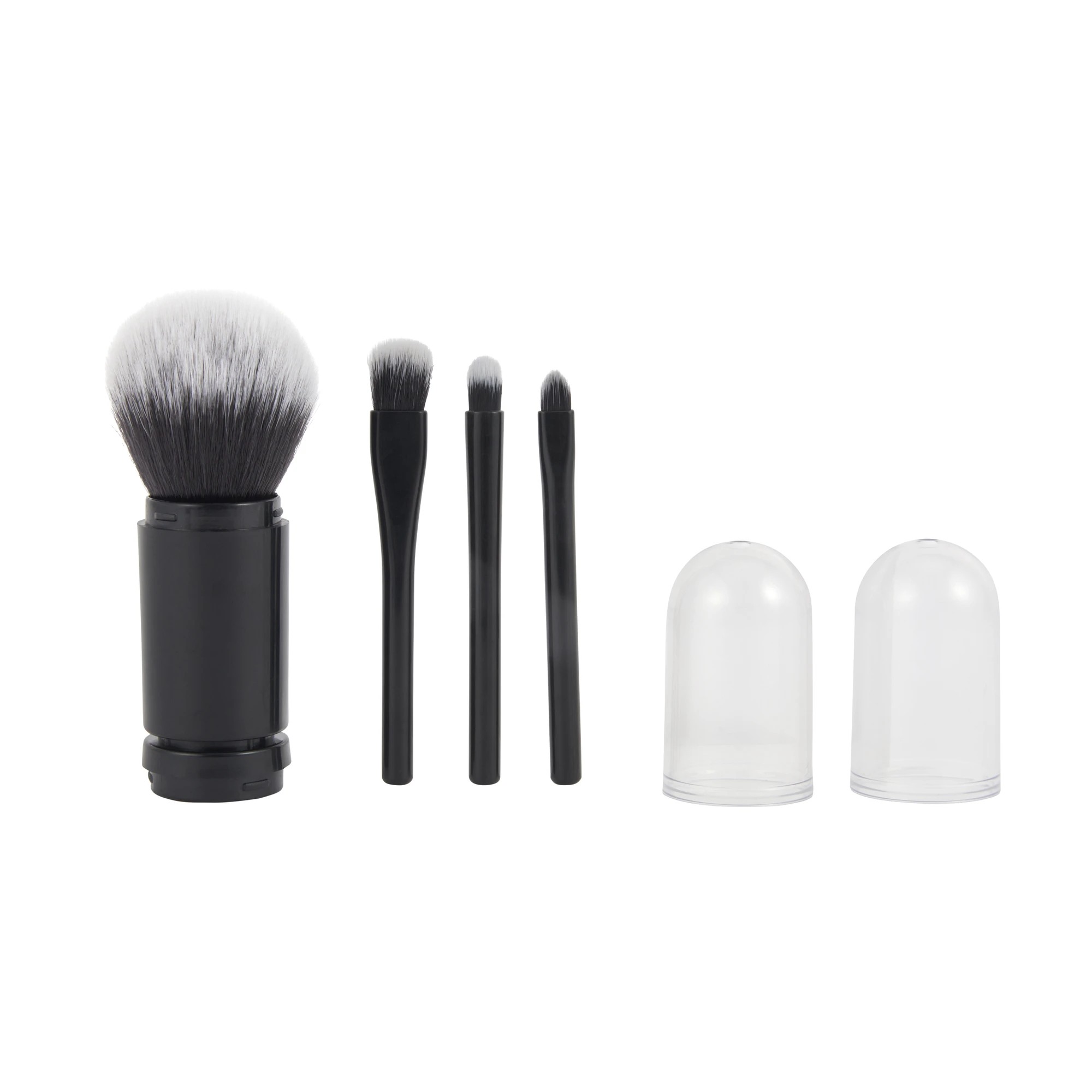 1 OXX Cosmetics Travel Brush Set - Black, 1 of 6