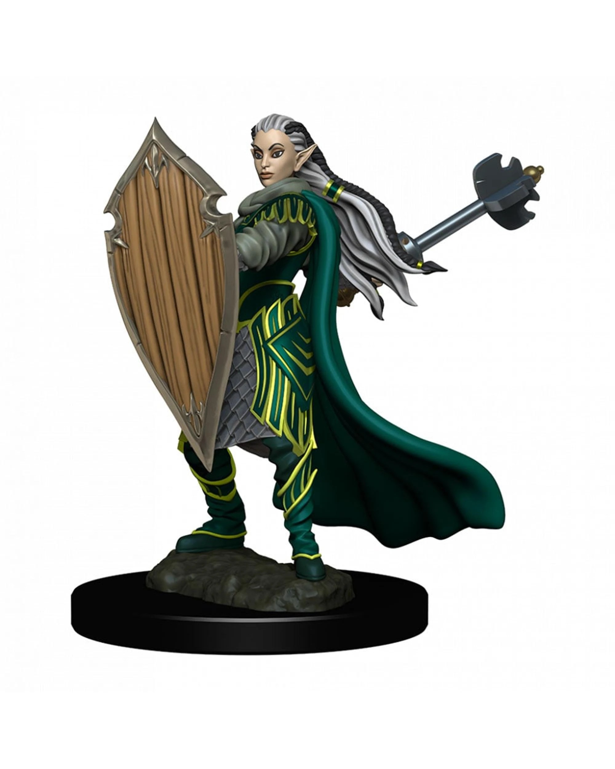 1 Dungeons and Dragons Premium Female Elf Paladin Pre-Painted Figure, 1 of 1