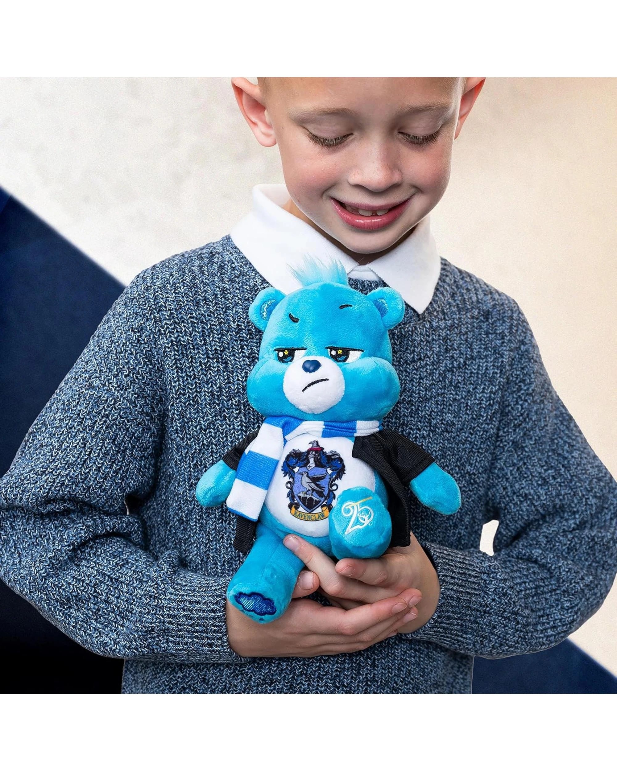 5 Care Bears X Harry Potter Grumpy Ravenclaw 8 inch Plush, 5 of 8