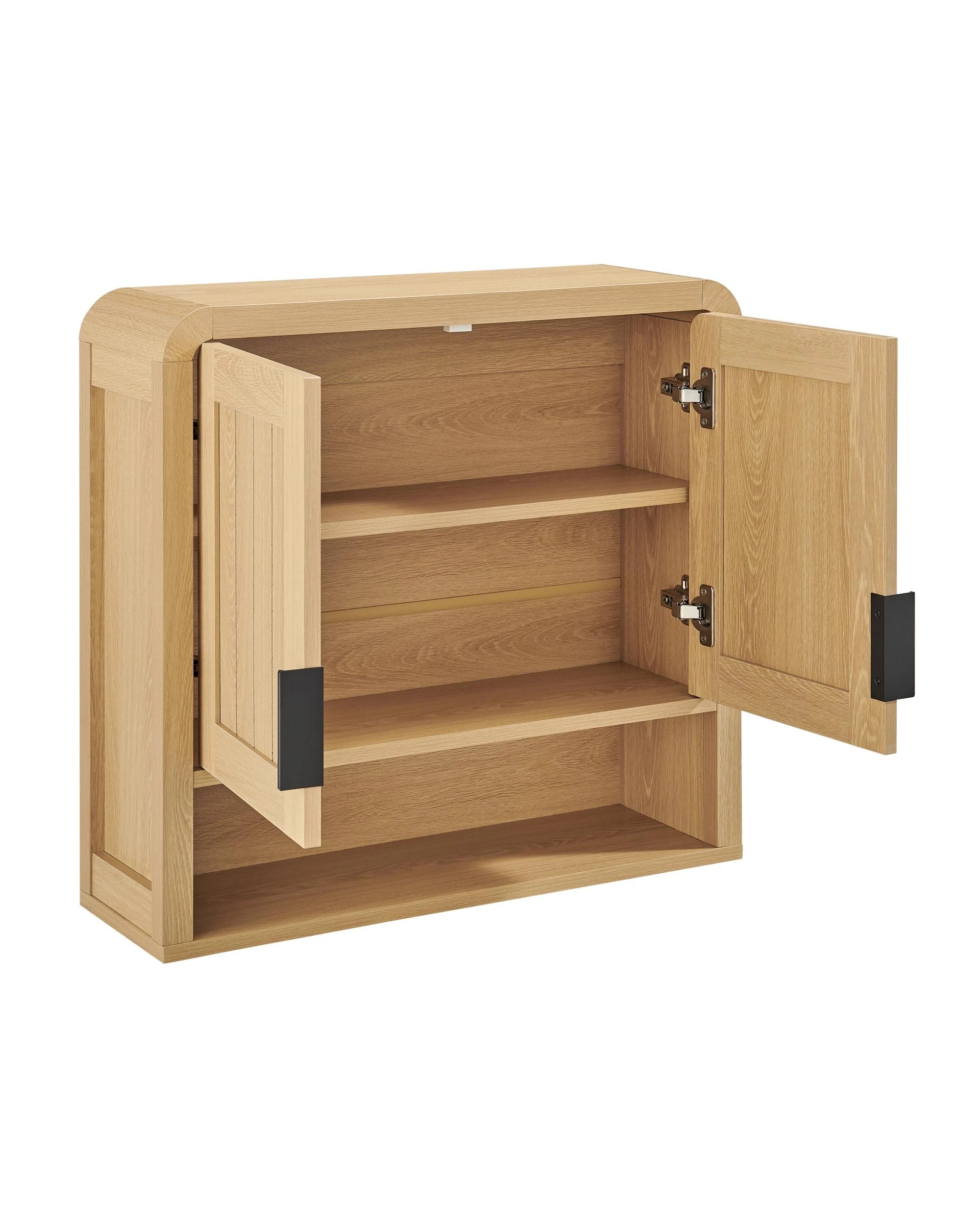 7 Kodu Wall Mount Hanging Cabinet 2 Doors - Natural, 7 of 9