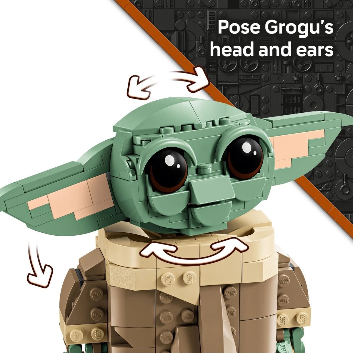 6 LEGO Star Wars Grogu with Hover Pram 75403, 6 of 10