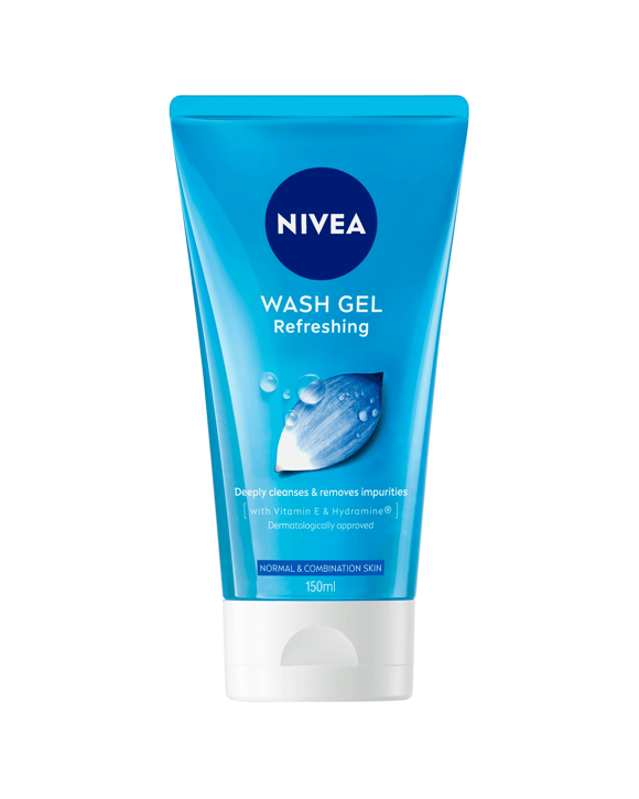 Nivea Refreshing Wash Gel 150ml - Lotus Flower and Vitamin E