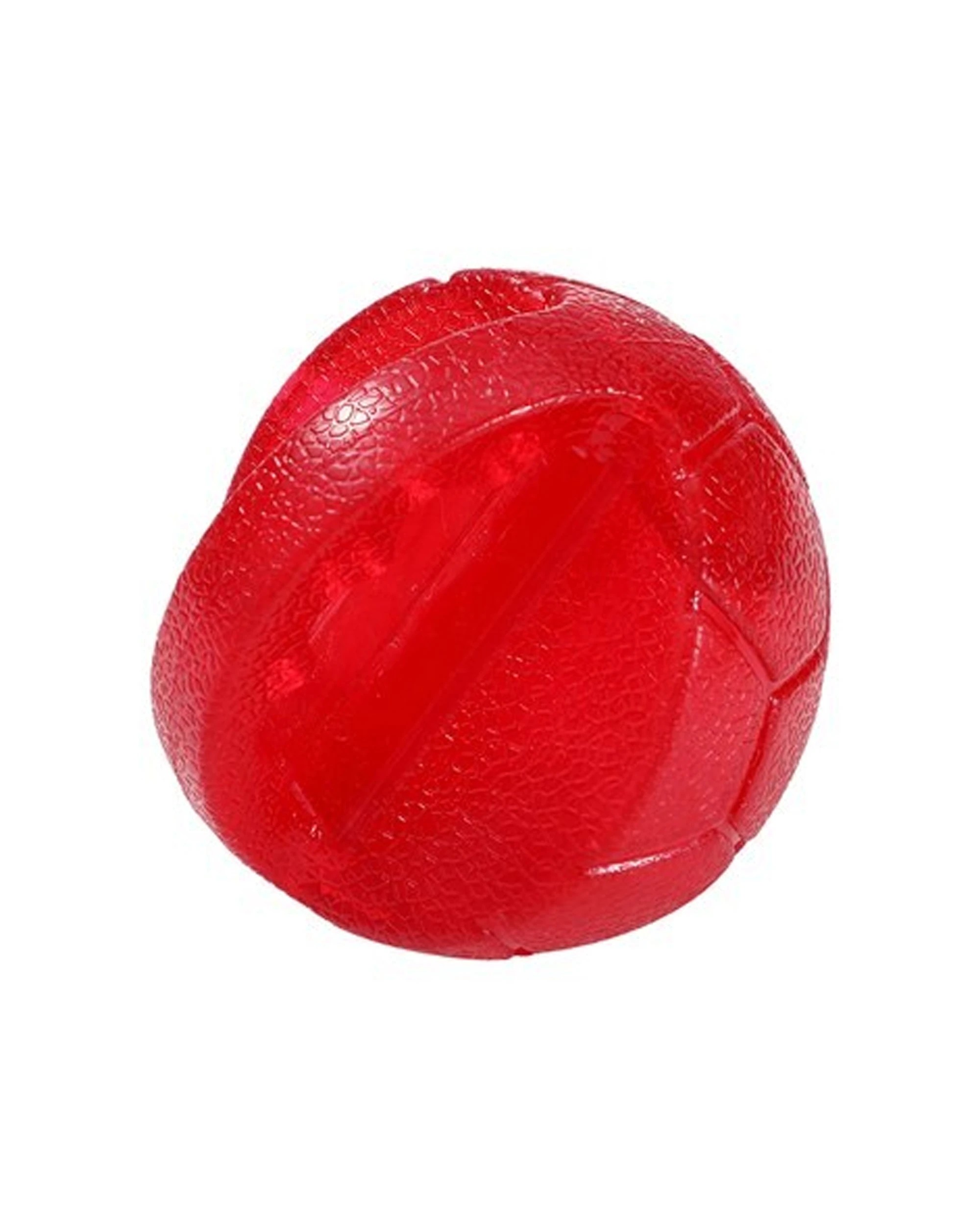 6 Paws And Claws 10cm Tpr Rubber Giggle Throw Ball Training Fetch Toy Red
 - Red, 6 of 7