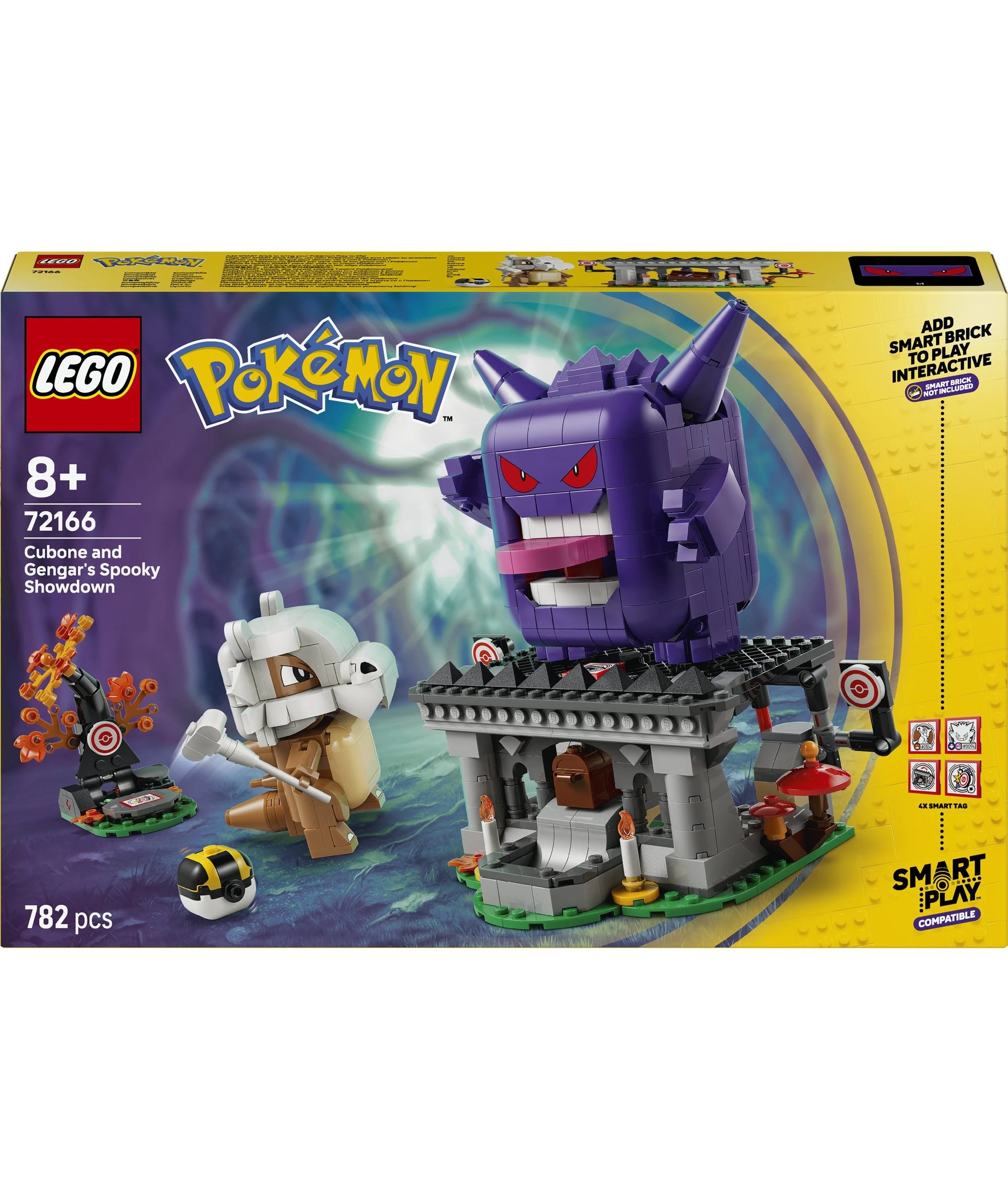 1 LEGO Pokemon SMART Play: Cubone and Gengar's Spooky Showdown 72166, 1 of 11