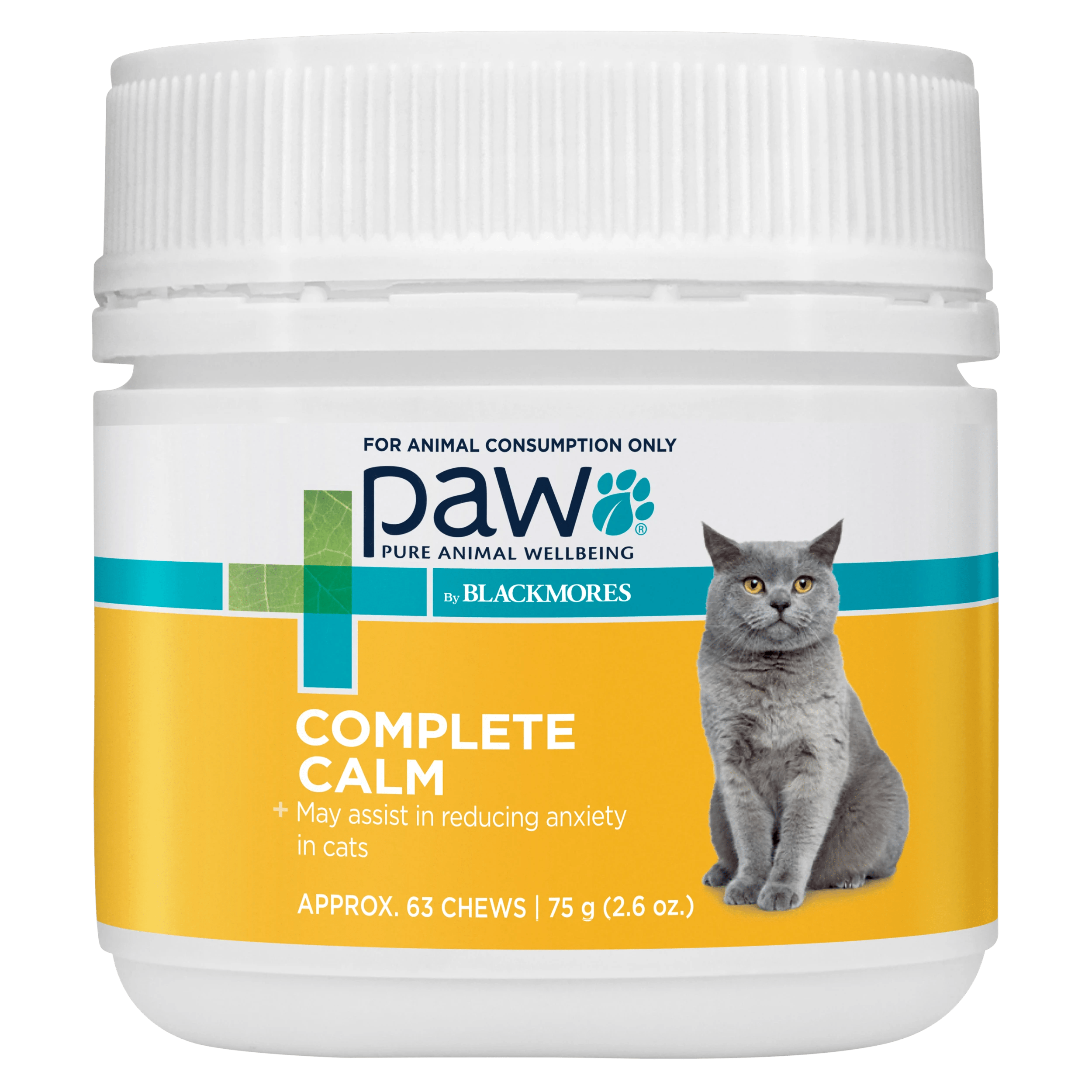 1 Paw Complete Calm For Cats 60 Chews, 1 of 1
