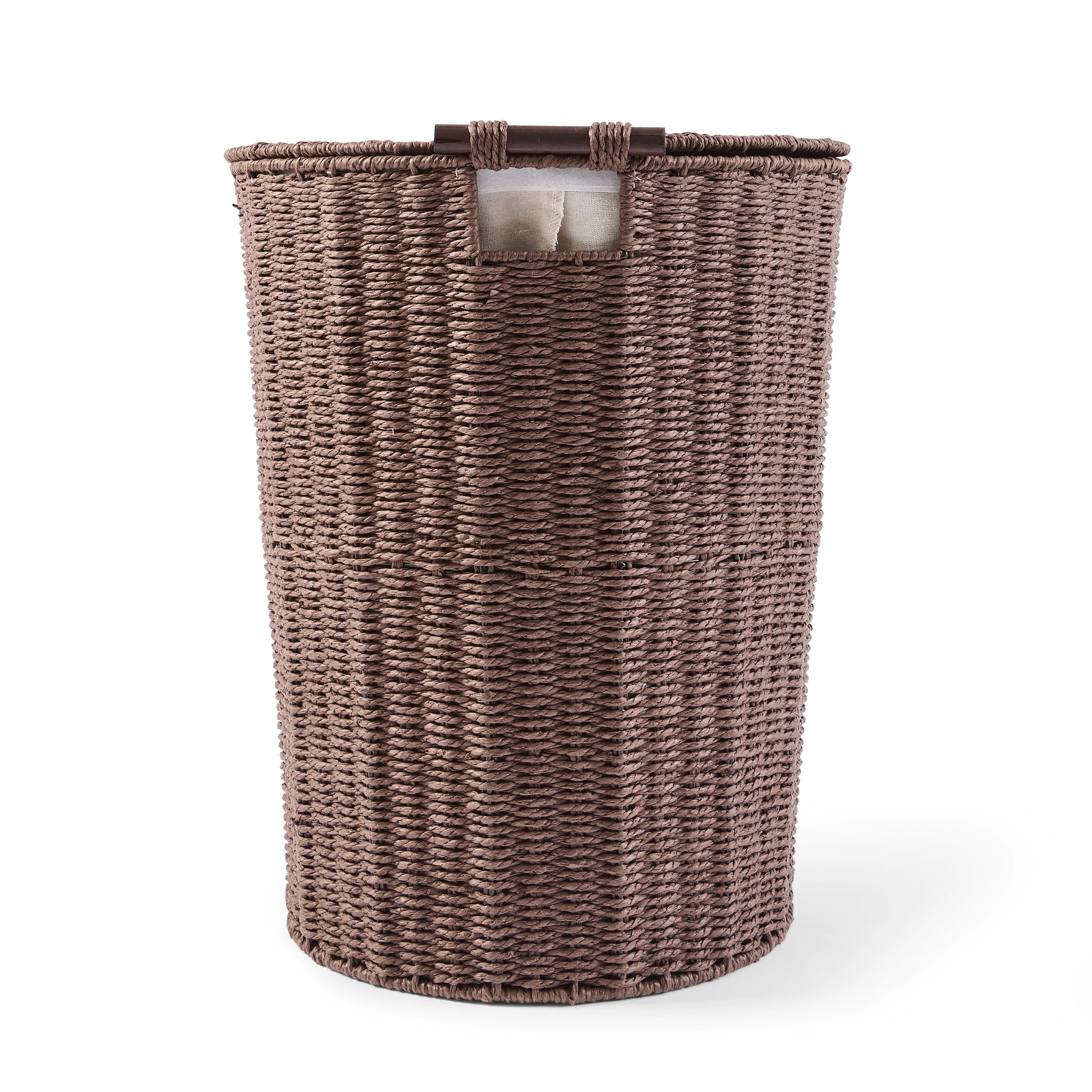 4 Paper Rope Laundry Hamper - Brown, 4 of 7