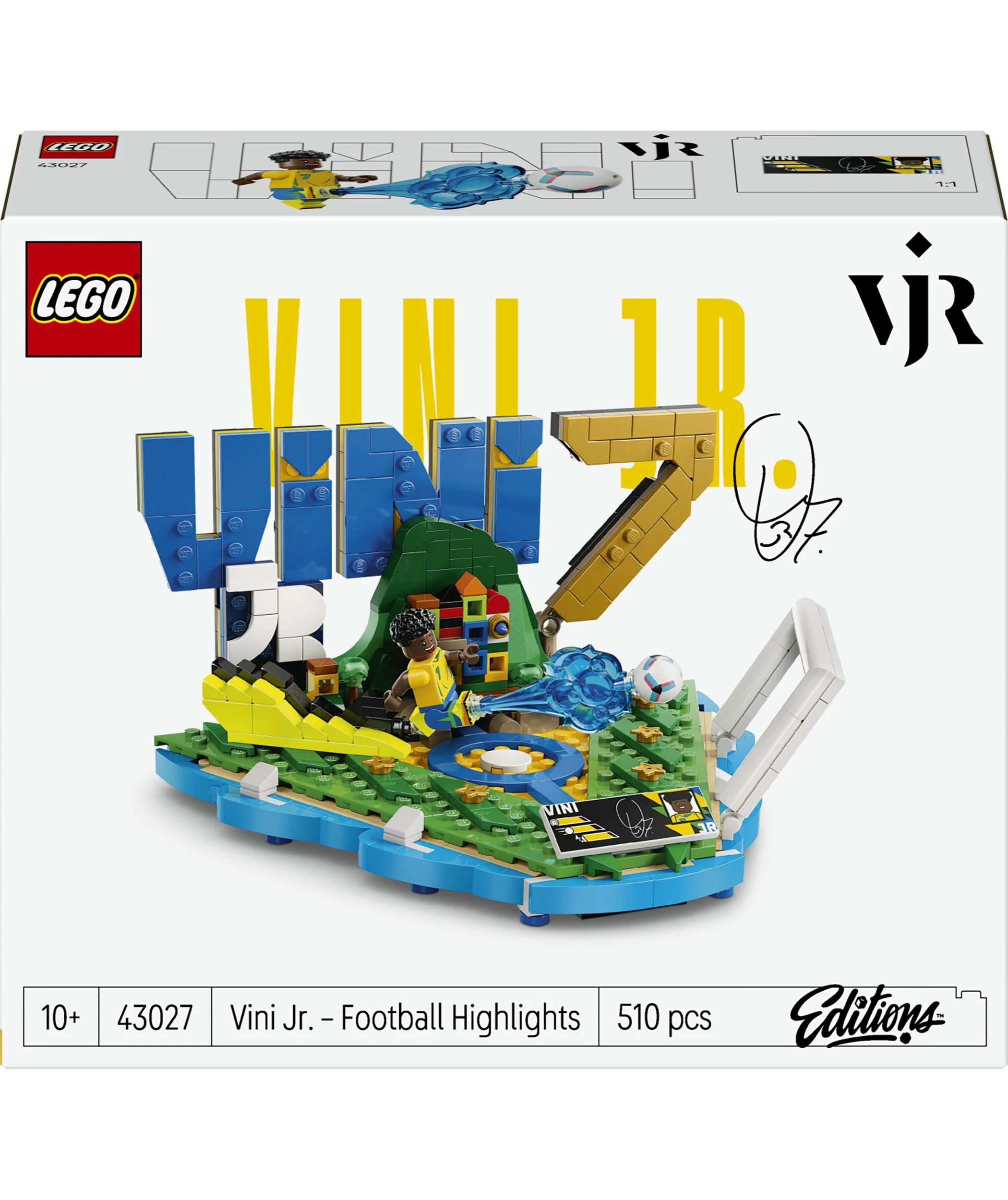 1 LEGO Editions Football Vini Jr. Football Highlights 43027, 1 of 10
