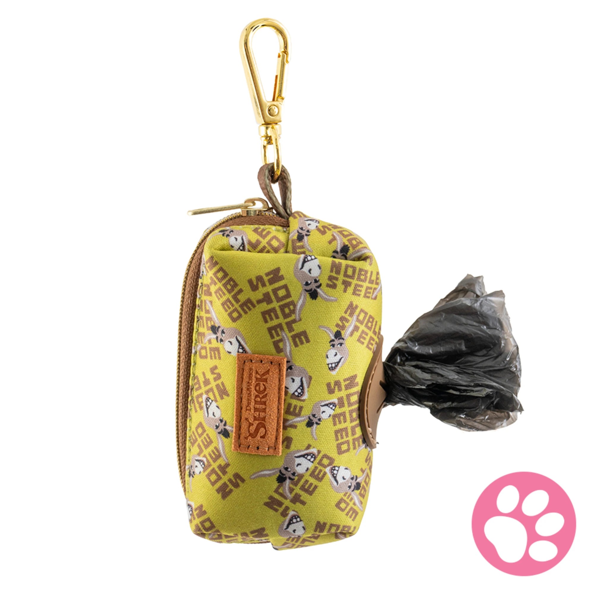 1 Shrek - Donkey All-Over-Print Pet Clip Bag - Brown,Green, 1 of 3