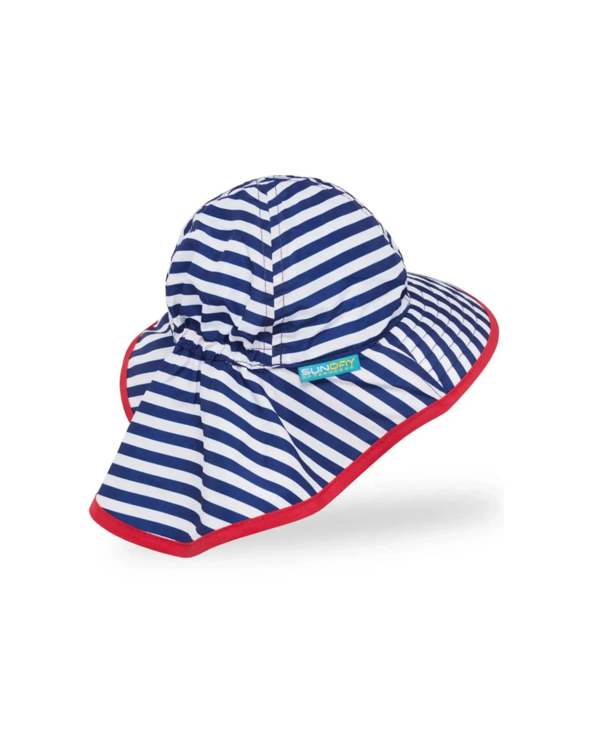 7 Sunday Afternoons Sunsprout Hat Infant 0-6 Months Stripe - Blue, 7 of 7