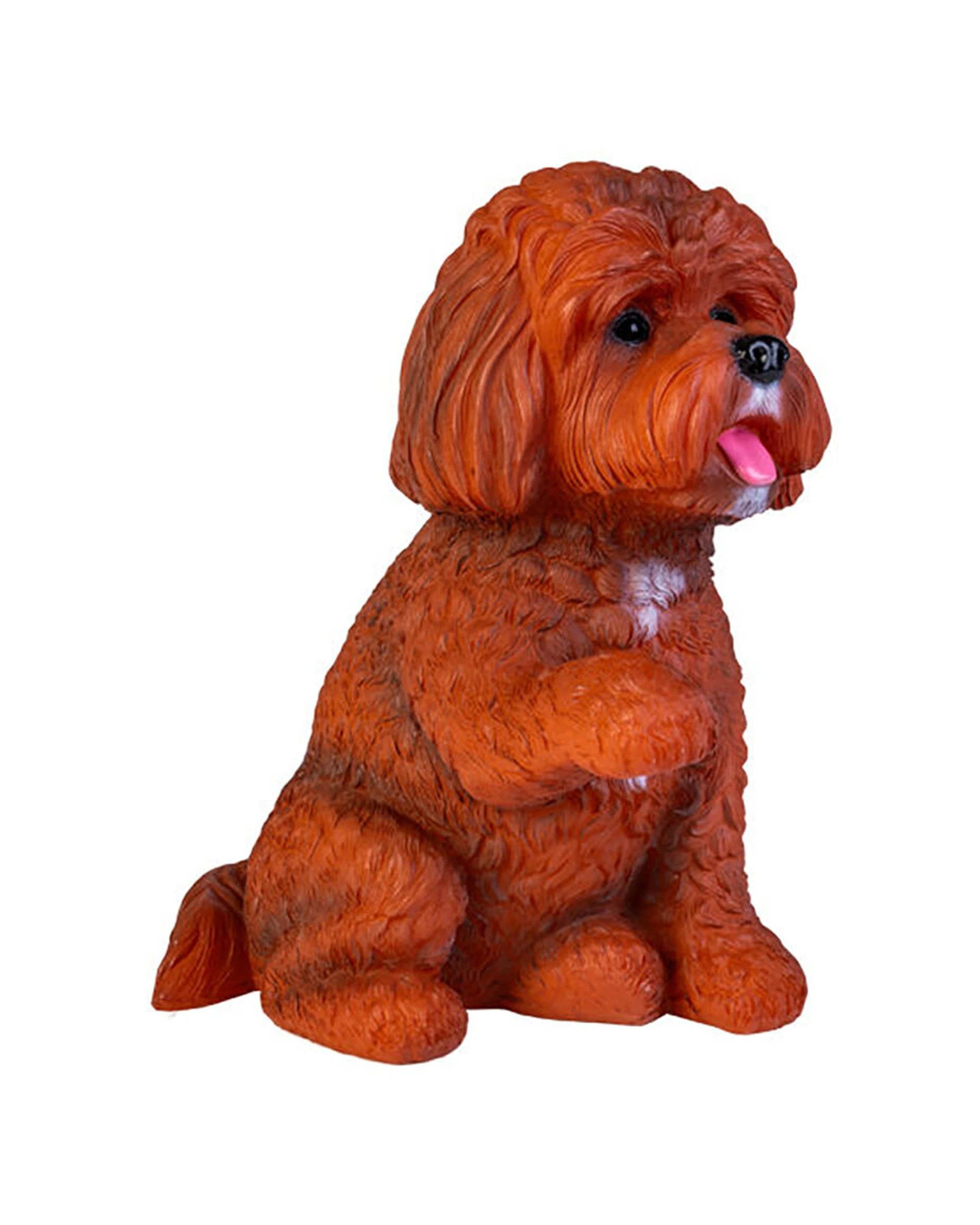 4 MDI Aus Table Lamp Night Light Bedroom Decor Kids Children Poodle Dog LED Soft Glow - Brown, 4 of 5