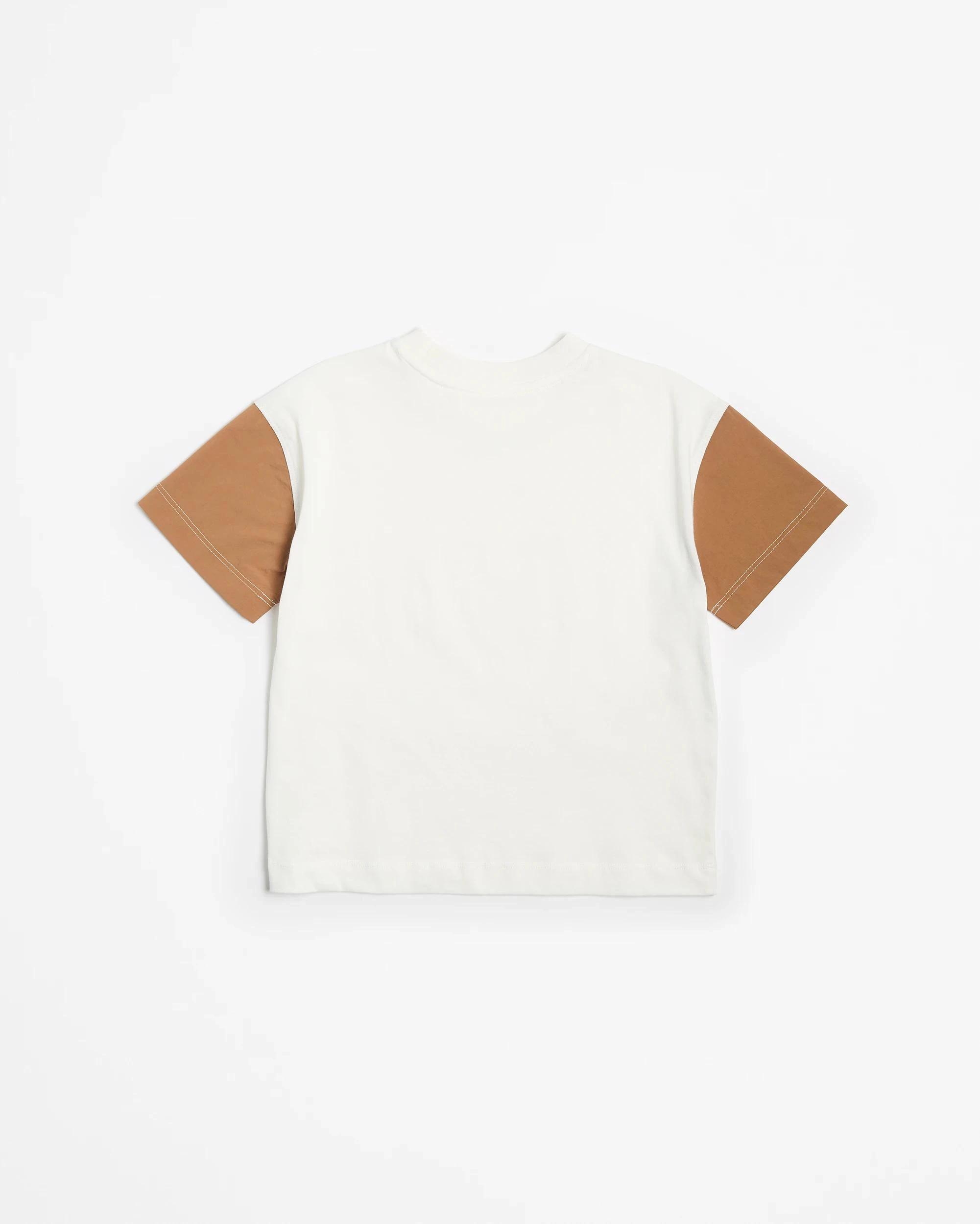 8 Target Australian Cotton and Nylon Blend Oversized T-shirt CREAM, 8 of 8