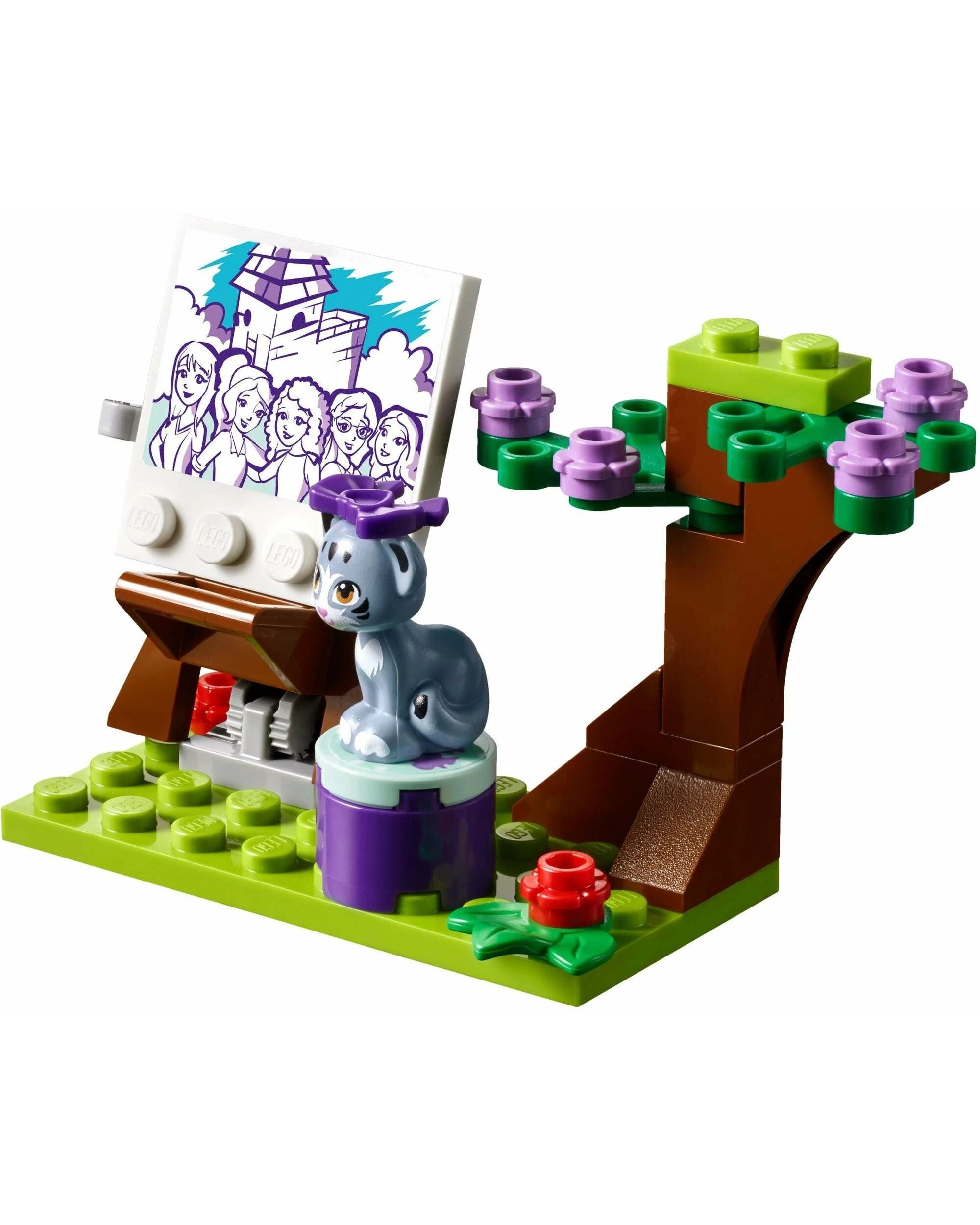 2 LEGO 41332 Emma's Art Stand Playset: Heartlake City Park Fun, 2 of 4