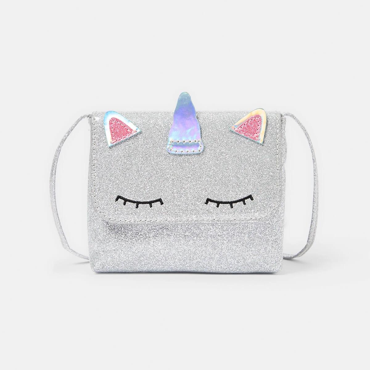 1 Mini Crossbody Bag - Unicorn Unicorn, 1 of 4
