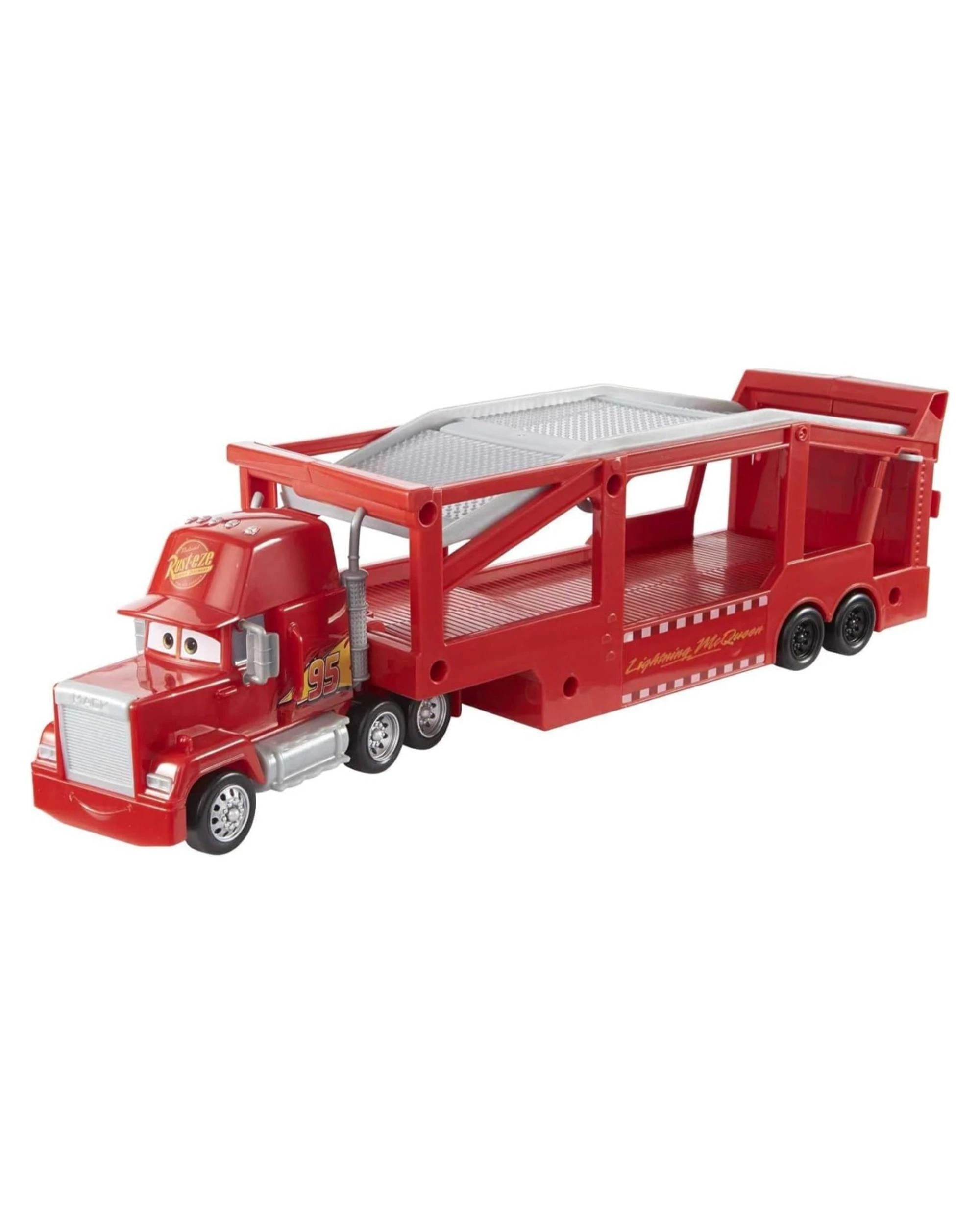 5 Disney Pixar Cars Mack Hauler 13 Inch Truck with Ramp, 5 of 7