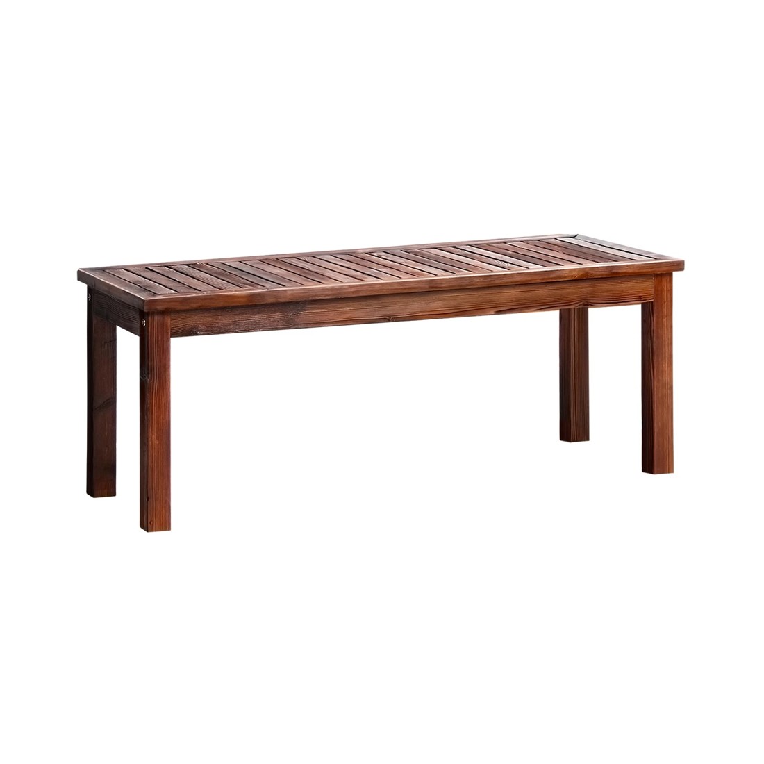 1 Livsip 120cm Garden Bench Outdoor Slatted Seat
 - Charcoal, 1 of 9