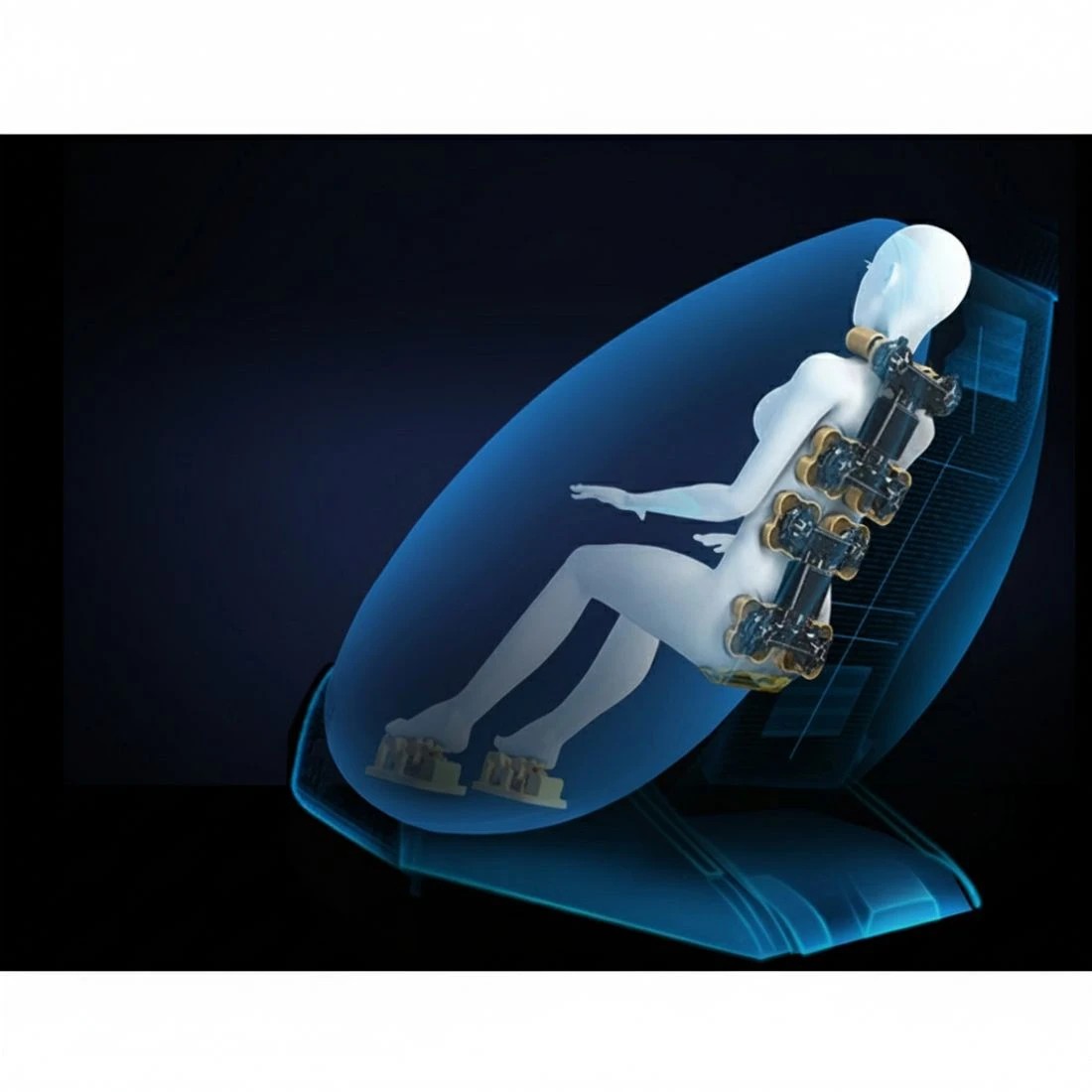 6 Livemor Massage Chair Electric Recliner Massager  Ellmue - Multi, 6 of 7