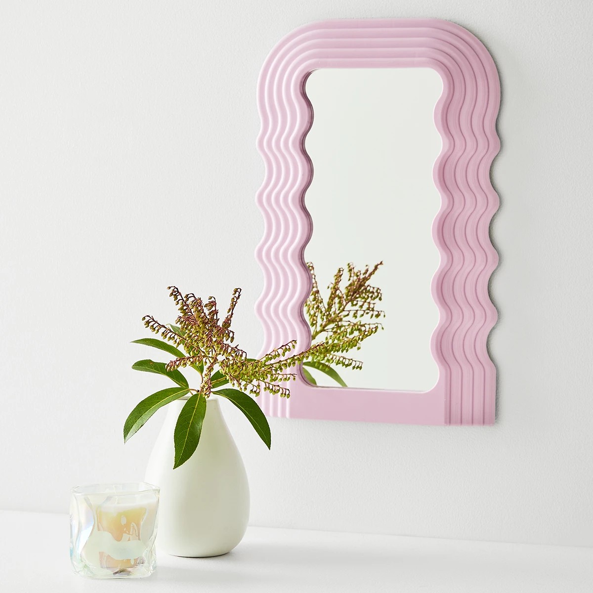 1 Wavy Mirror - Lilac, 1 of 7