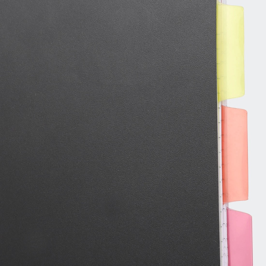 5 250 Page A4 5 Tab Notebook - Black, 5 of 5