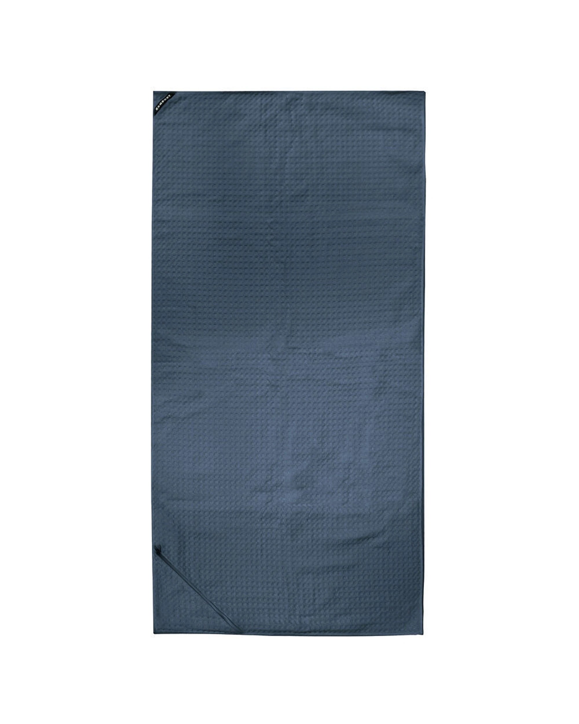2 Bambury Matrix Large Microfibre Gym Towel 2 Pack 60 x 120cm Zipper Pocket - Blue, 2 of 2
