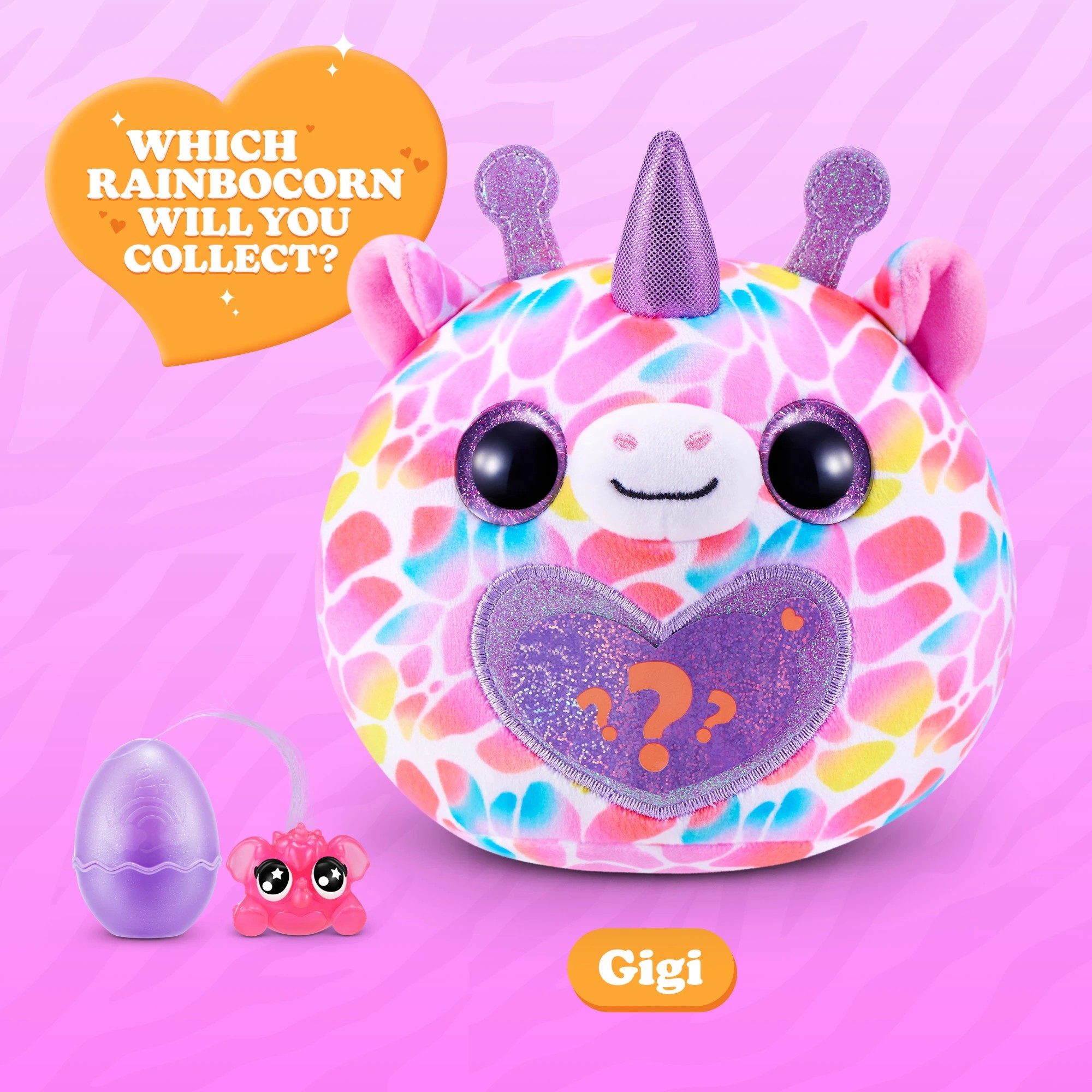 4 Rainbocorns Wild Heart Surprise by ZURU - Assorted, 4 of 9