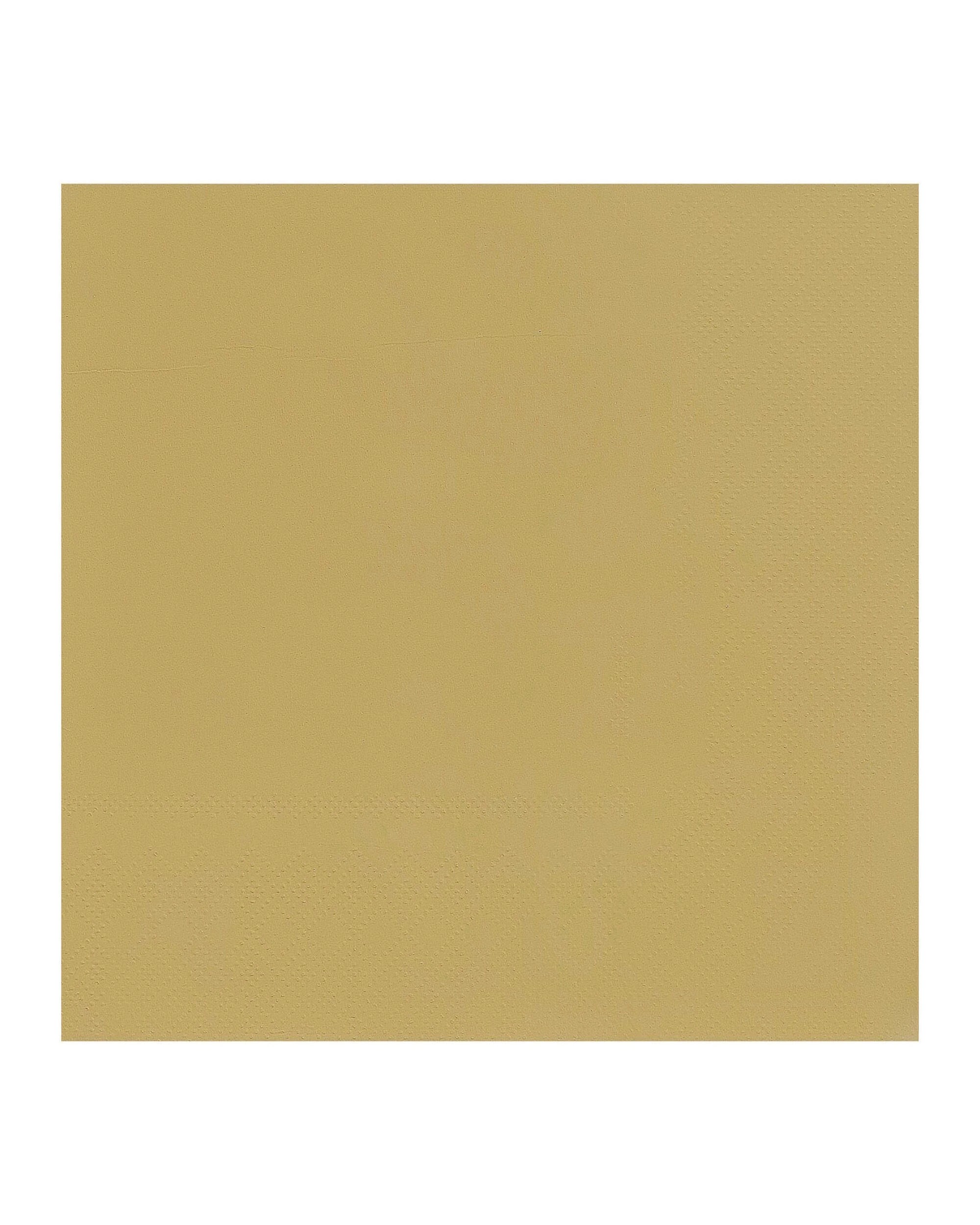 1 Alpen Gold Cocktail Napkins / Serviettes Pack of 50 - Gold, 1 of 1
