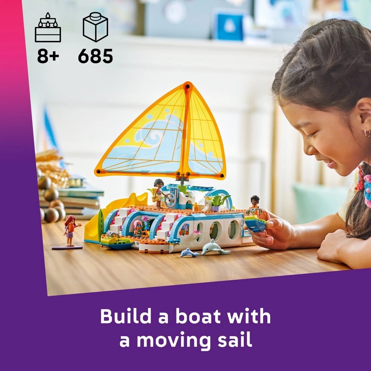 4 LEGO Friends Travel Boat Adventure 42664, 4 of 10