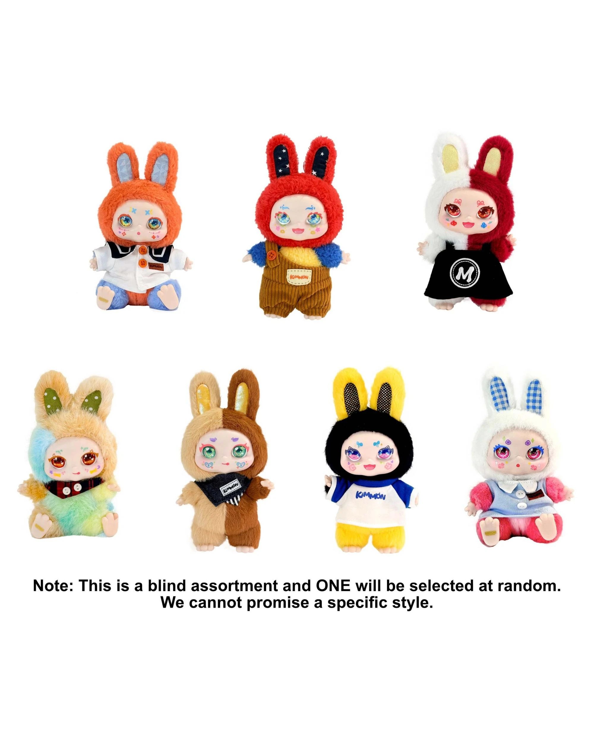 2 Kimmon OOTD Fashion Trend Plush Doll Blind Box, 2 of 10