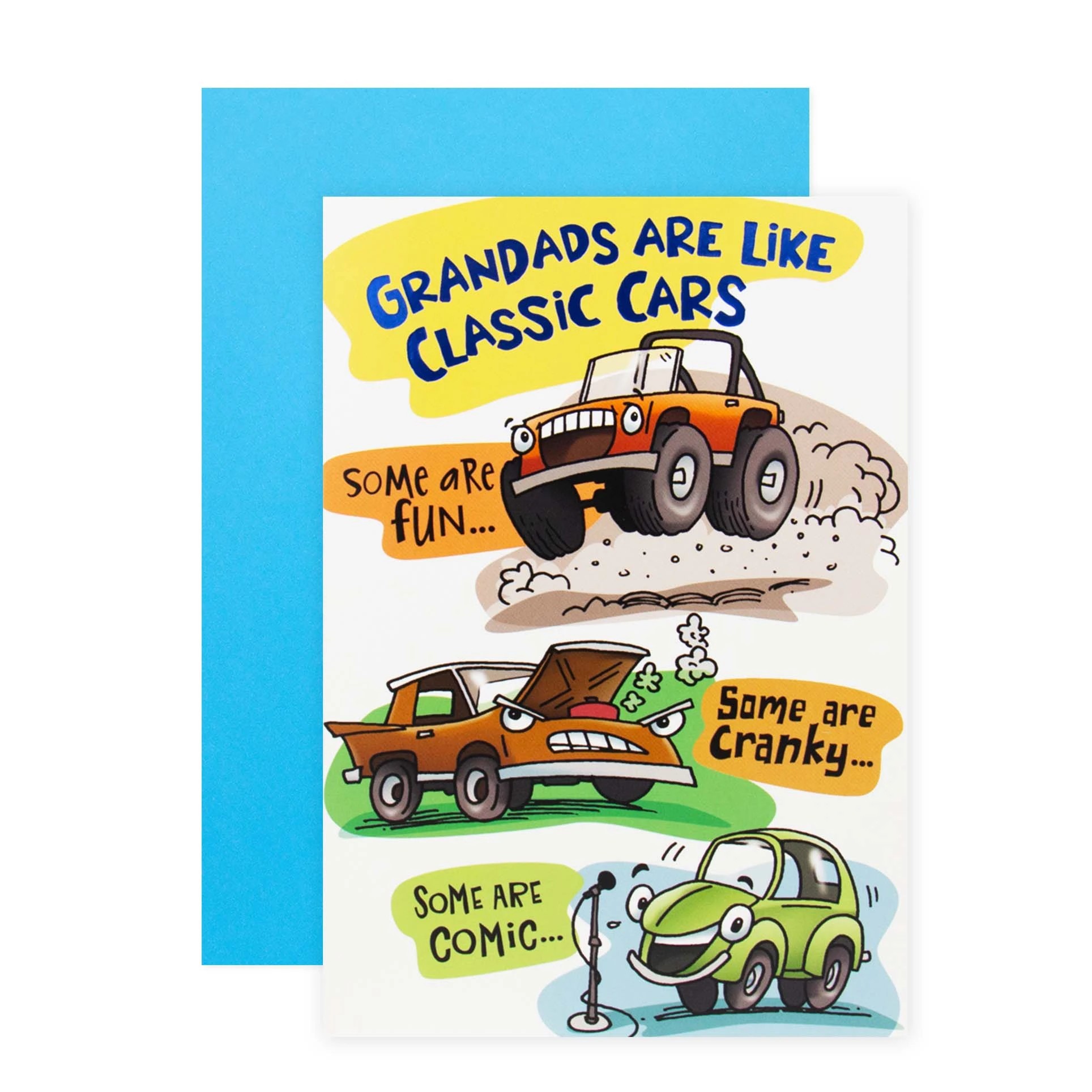 1 Hallmark Father's Day Card - Grandads Are Like Classic Cars, 1 of 3