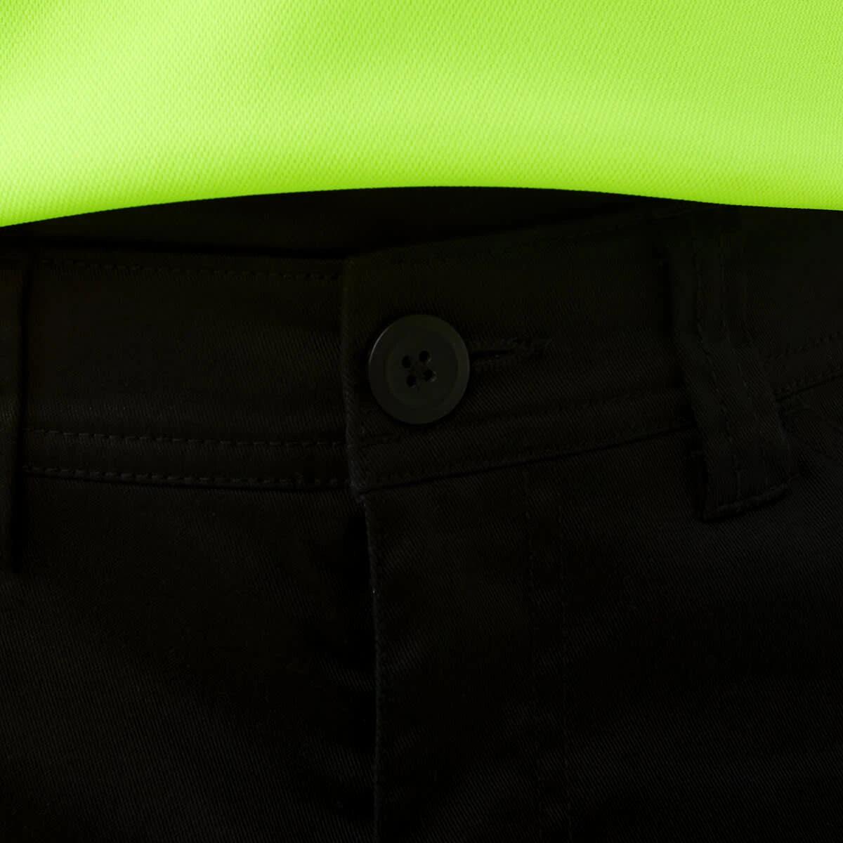 4 Workwear Functional Cargo Shorts Black, 4 of 7