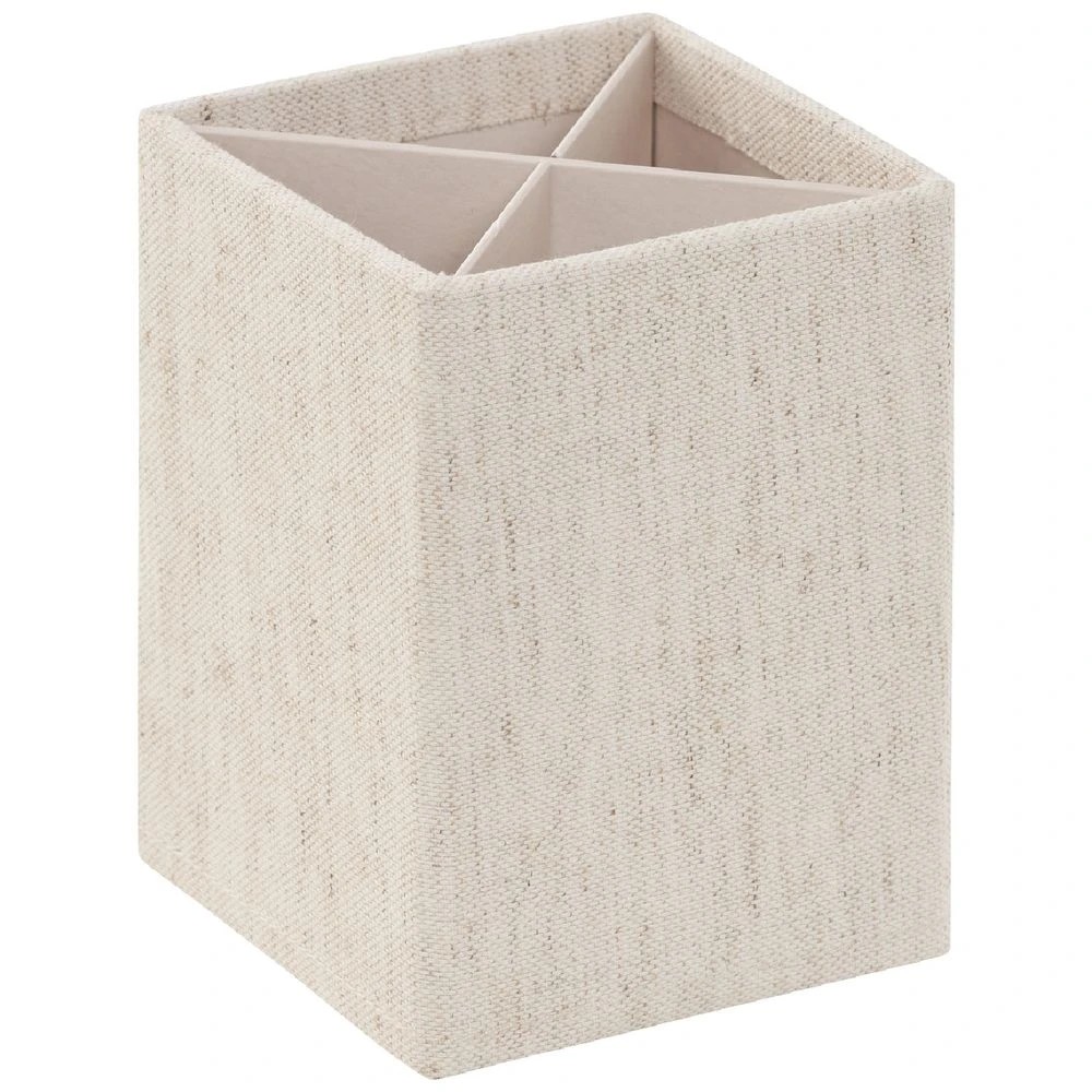 1 Otto Pen Cup Natural Linen Look, 1 of 8