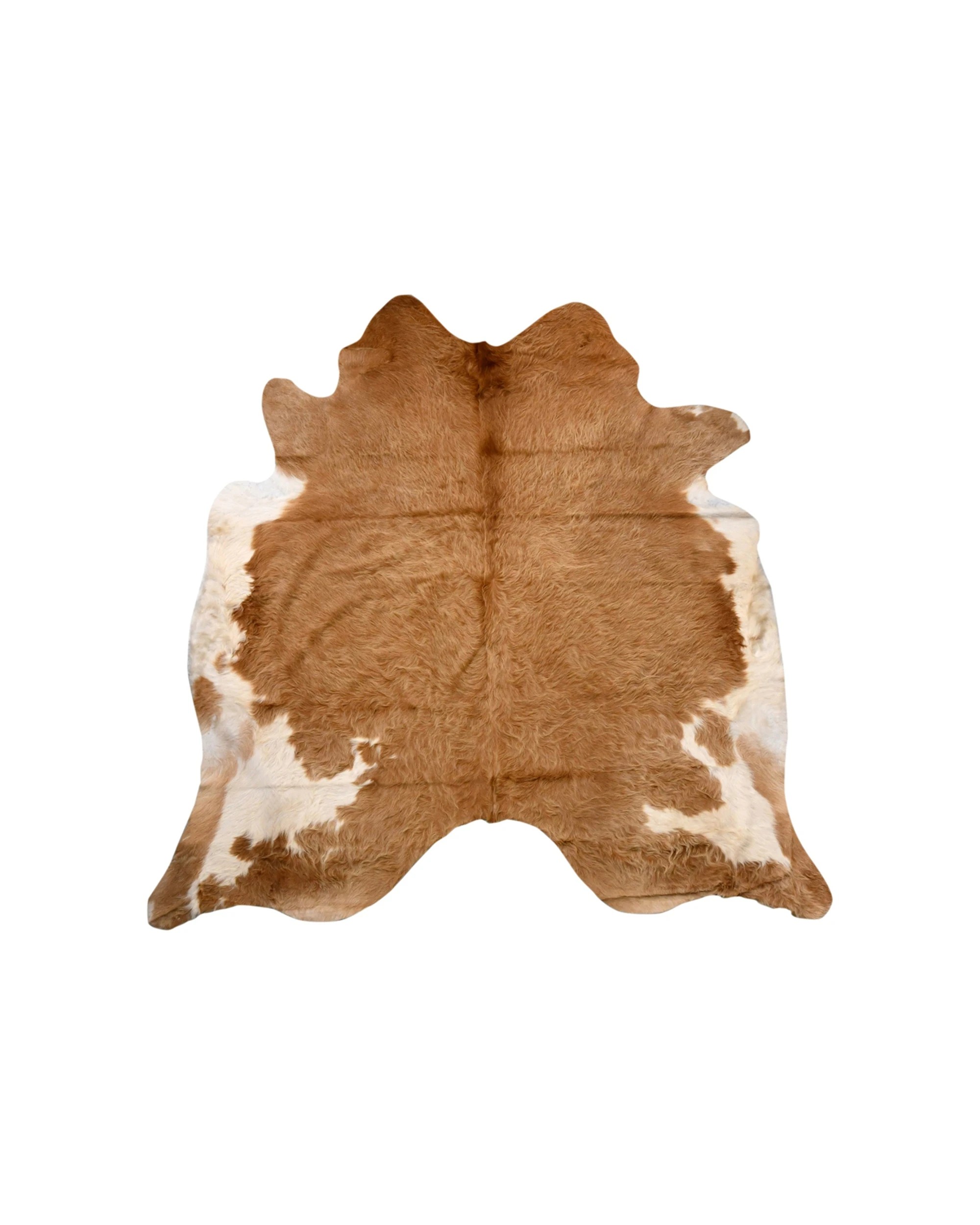 4 Boyle Genuine Cowhide Rug Handcrafted Durable Unique Indoor Rug - Beige, 4 of 5