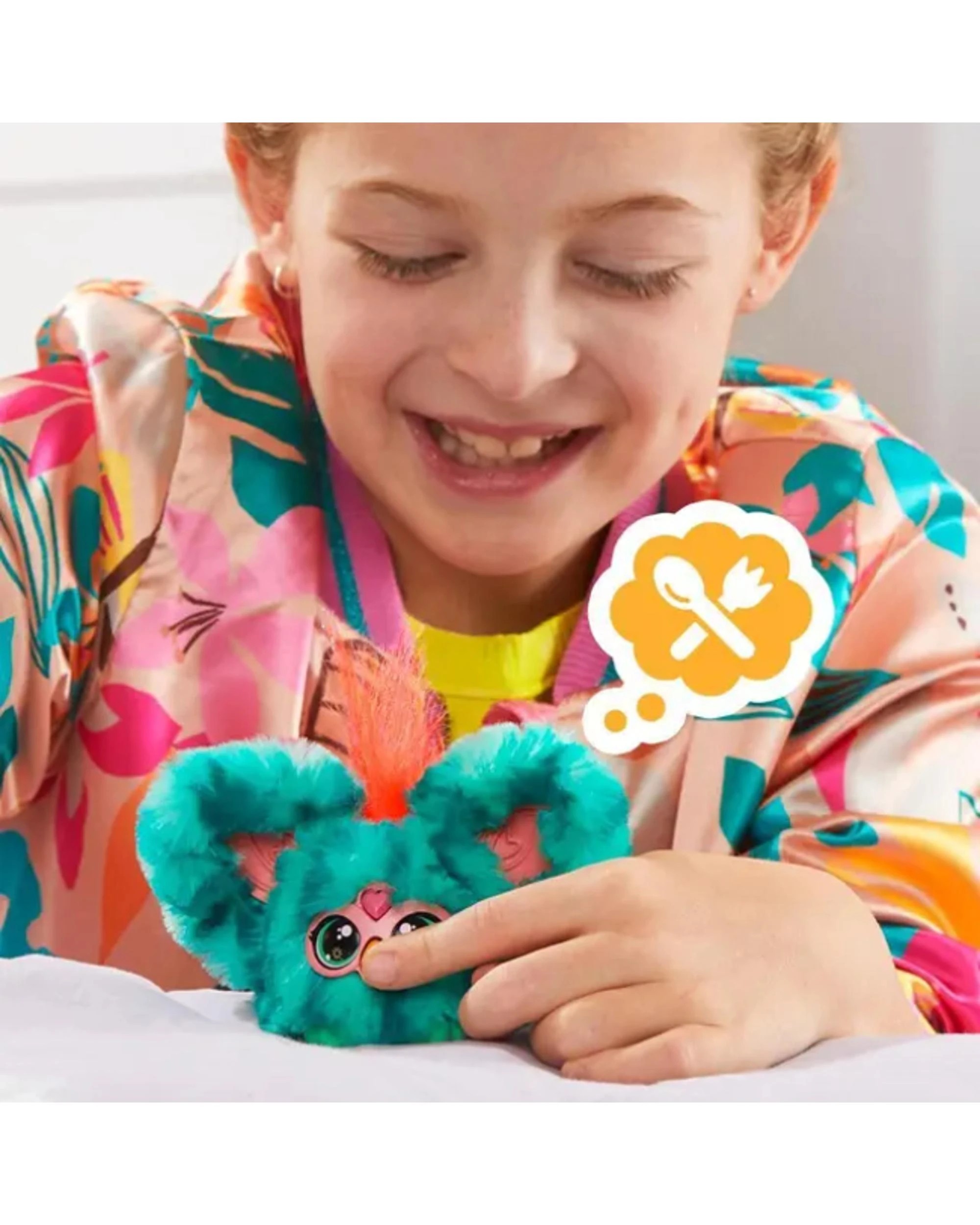 3 Furby Furblets Mello-Nee Summer Chill Electronic Pet - Green, 3 of 4