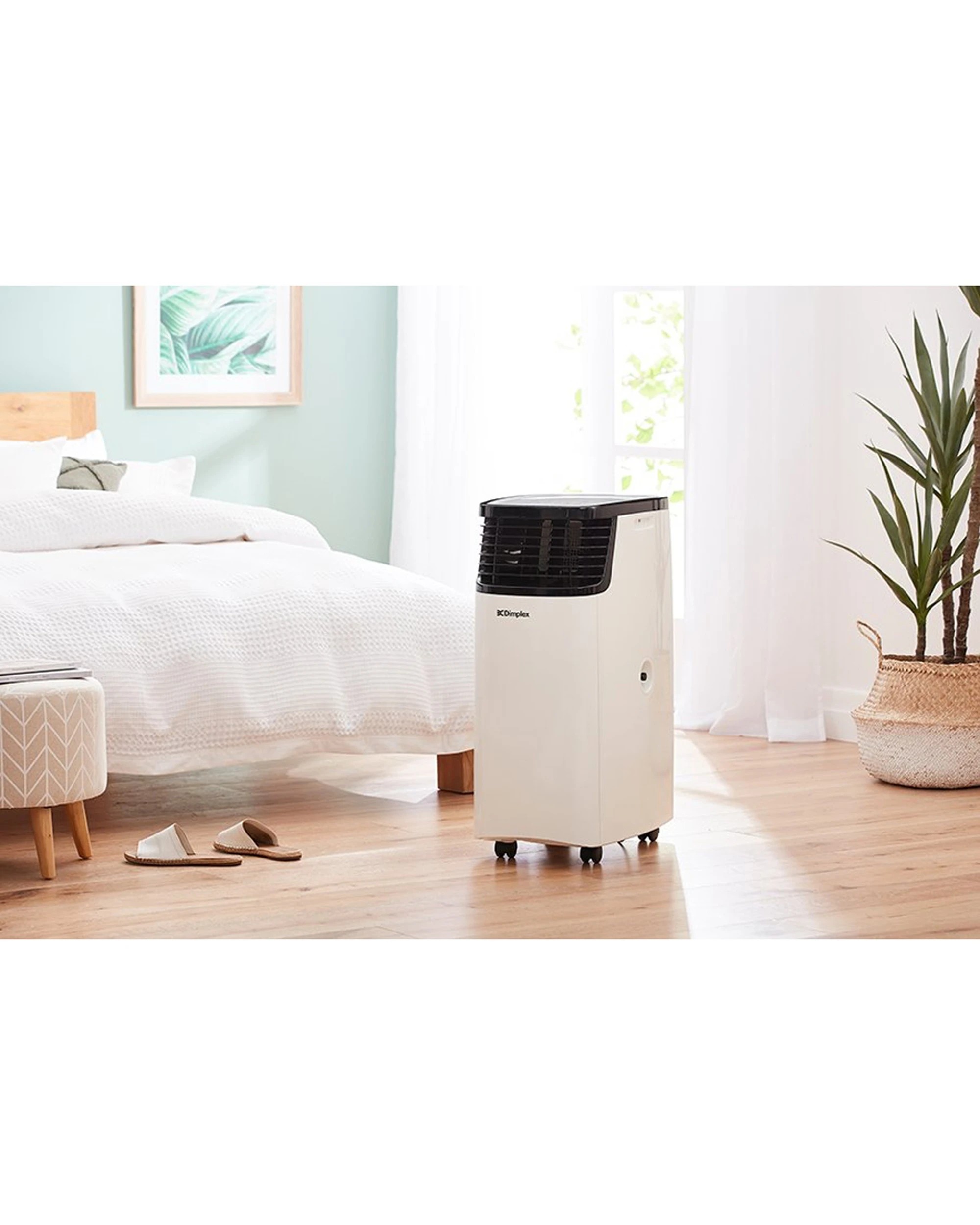 6 Dimplex 4kW Freestanding Portable Air Conditioner Dehumidifier Castor Wheels - Multi, 6 of 7